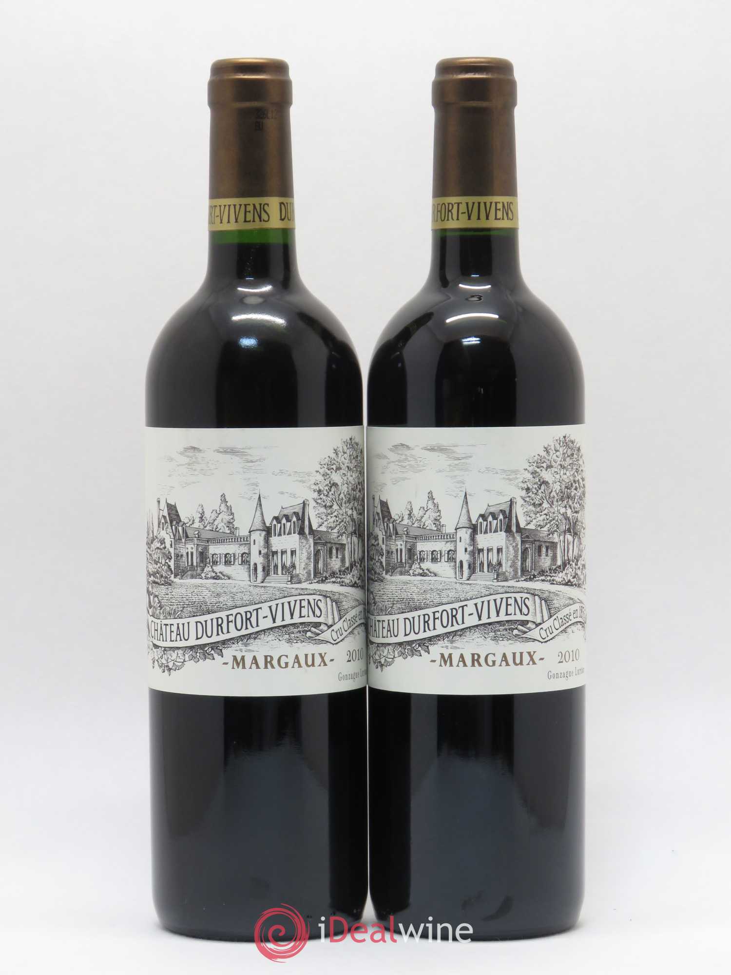 Château Durfort Vivens 2ème Grand Cru Classé 2010 - Lot de 2 bouteilles - 0