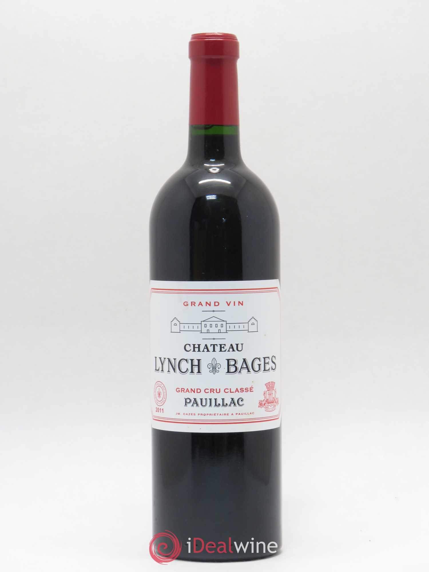 Château Lynch Bages 5ème Grand Cru Classé 2011 - Lot de 1 bouteille - 0