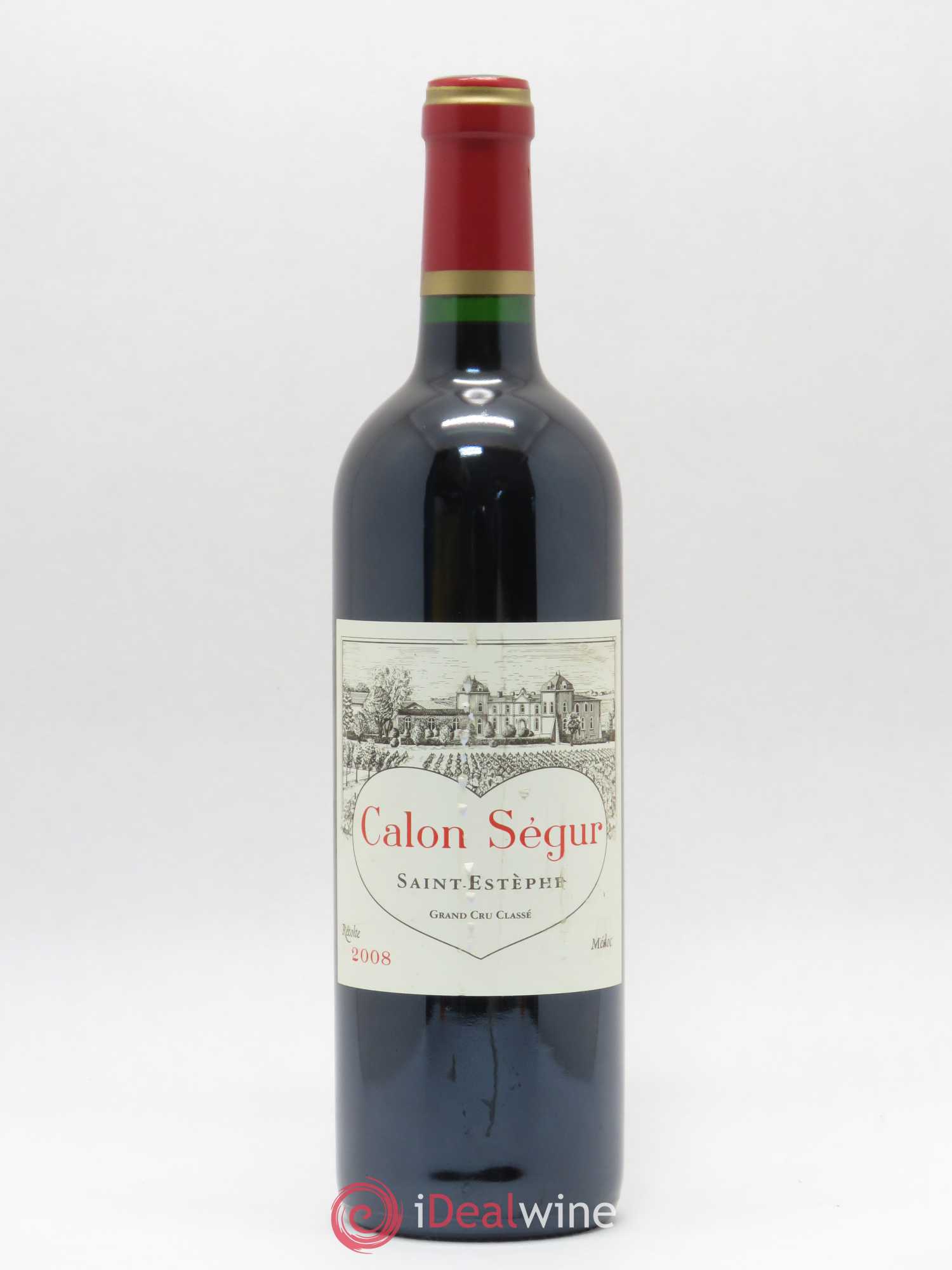 Château Calon Ségur 3ème Grand Cru Classé 2008 - Lot de 1 bouteille - 0