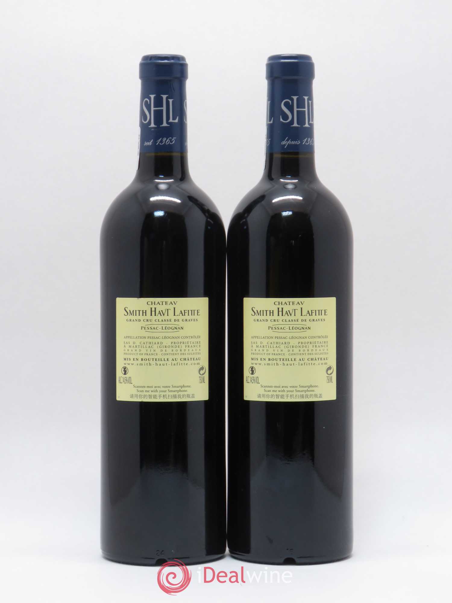 Château Smith Haut Lafitte Cru Classé de Graves 2010 - Lot de 2 bouteilles - 1