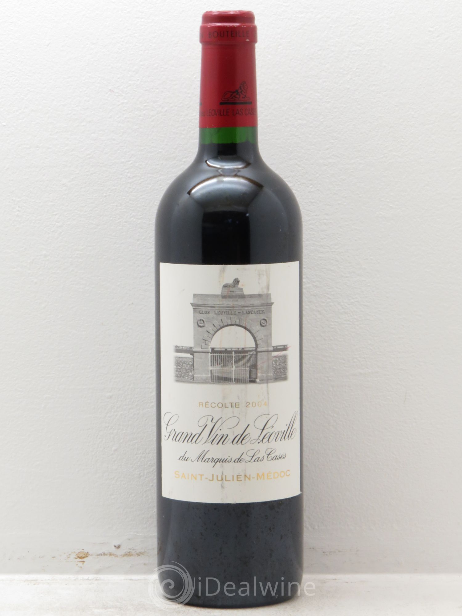 Château Léoville Las Cases 2ème Grand Cru Classé 2004 - Lot de 1 bouteille - 0