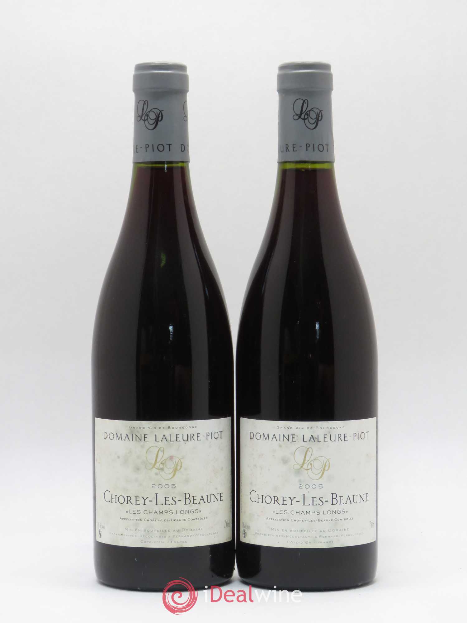Chorey-lès-Beaune Les Champs Longs Laleure-Piot 2005 - Posten von 2 Flaschen - 0