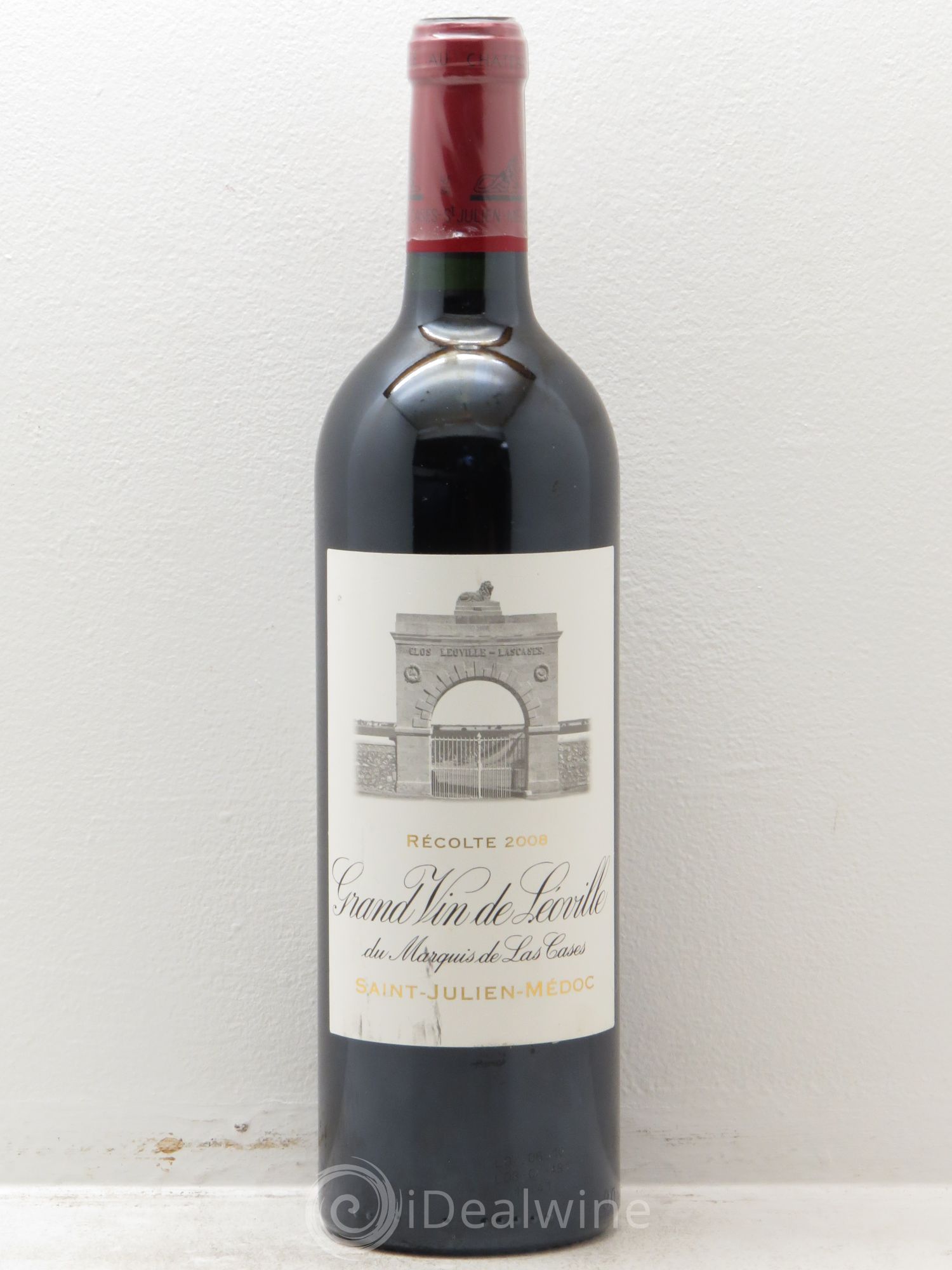Château Léoville Las Cases 2ème Grand Cru Classé 2008 - Lot de 1 bouteille - 0