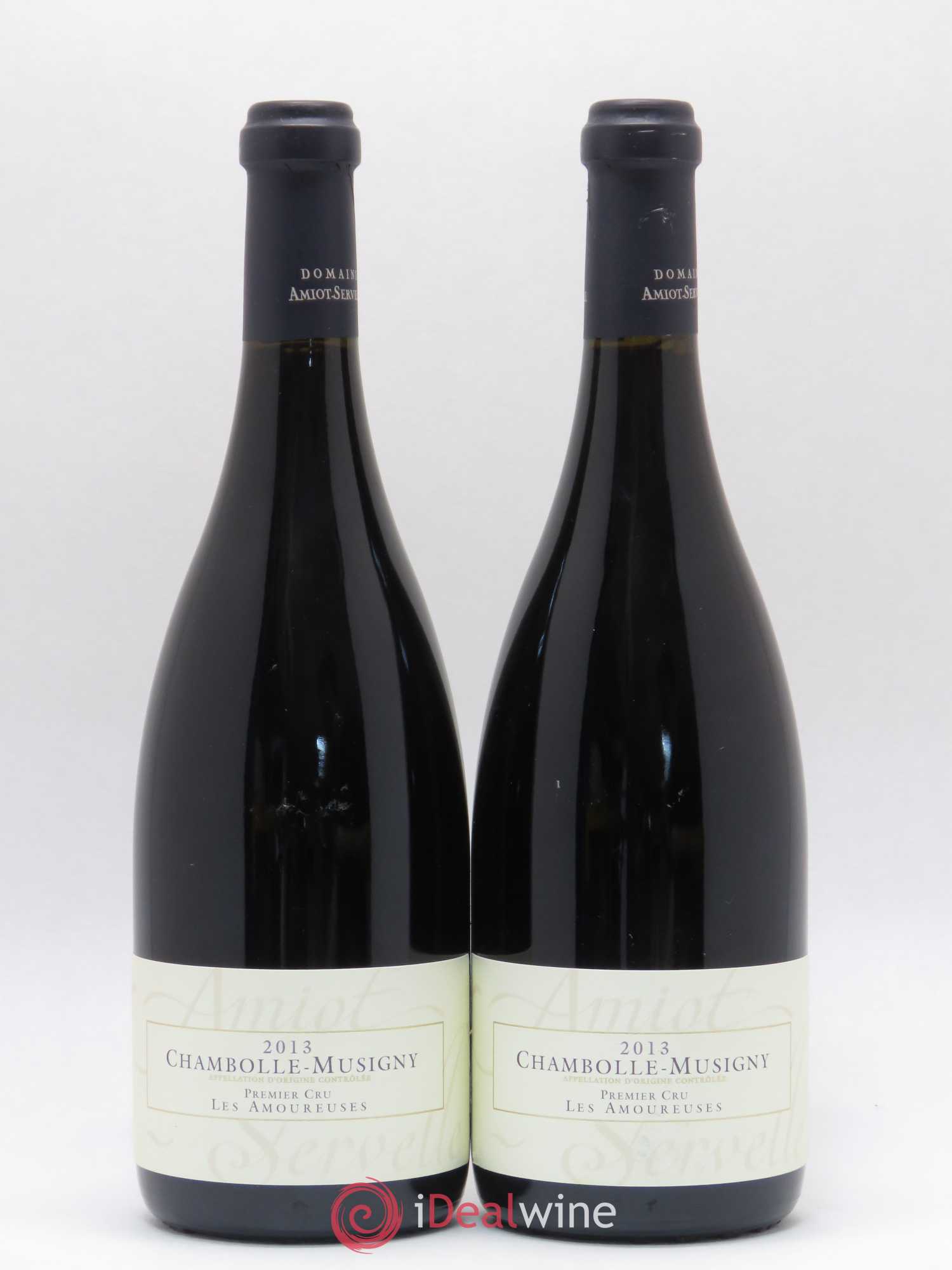 Chambolle-Musigny 1er Cru Les Amoureuses Amiot Servelle 2013 - Posten von 2 Flaschen - 0