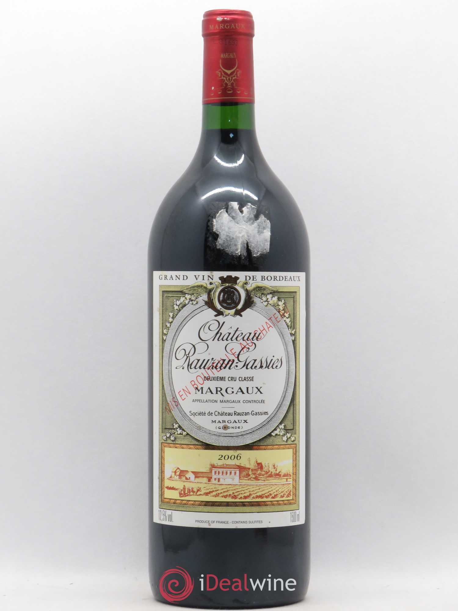 Château Rauzan-Gassies 2ème Grand Cru Classé 2006 - Lot de 1 magnum - 0