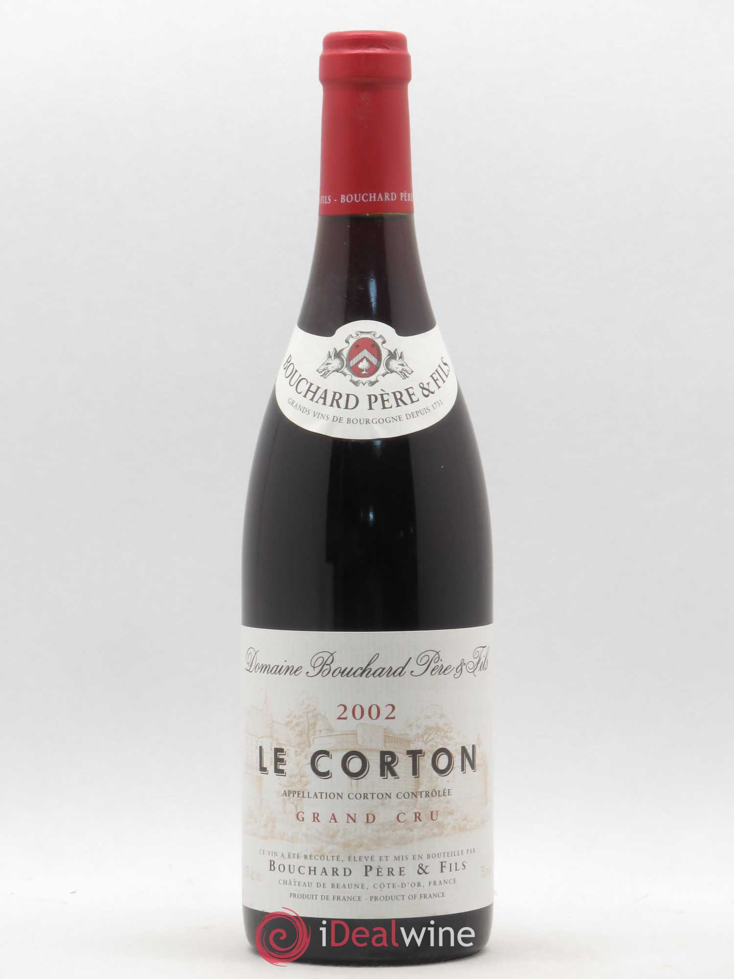 Corton Grand Cru Le Corton Bouchard Père & Fils 2002 - Lot de 1 bouteille - 0