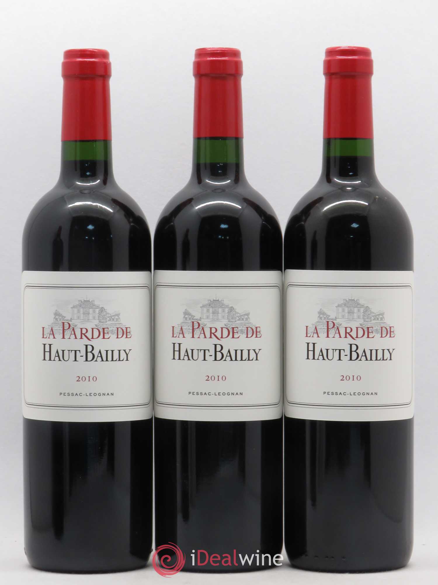Pessac-Léognan Parde de Haut Bailly 2010 - Posten von 12 Flaschen - 1