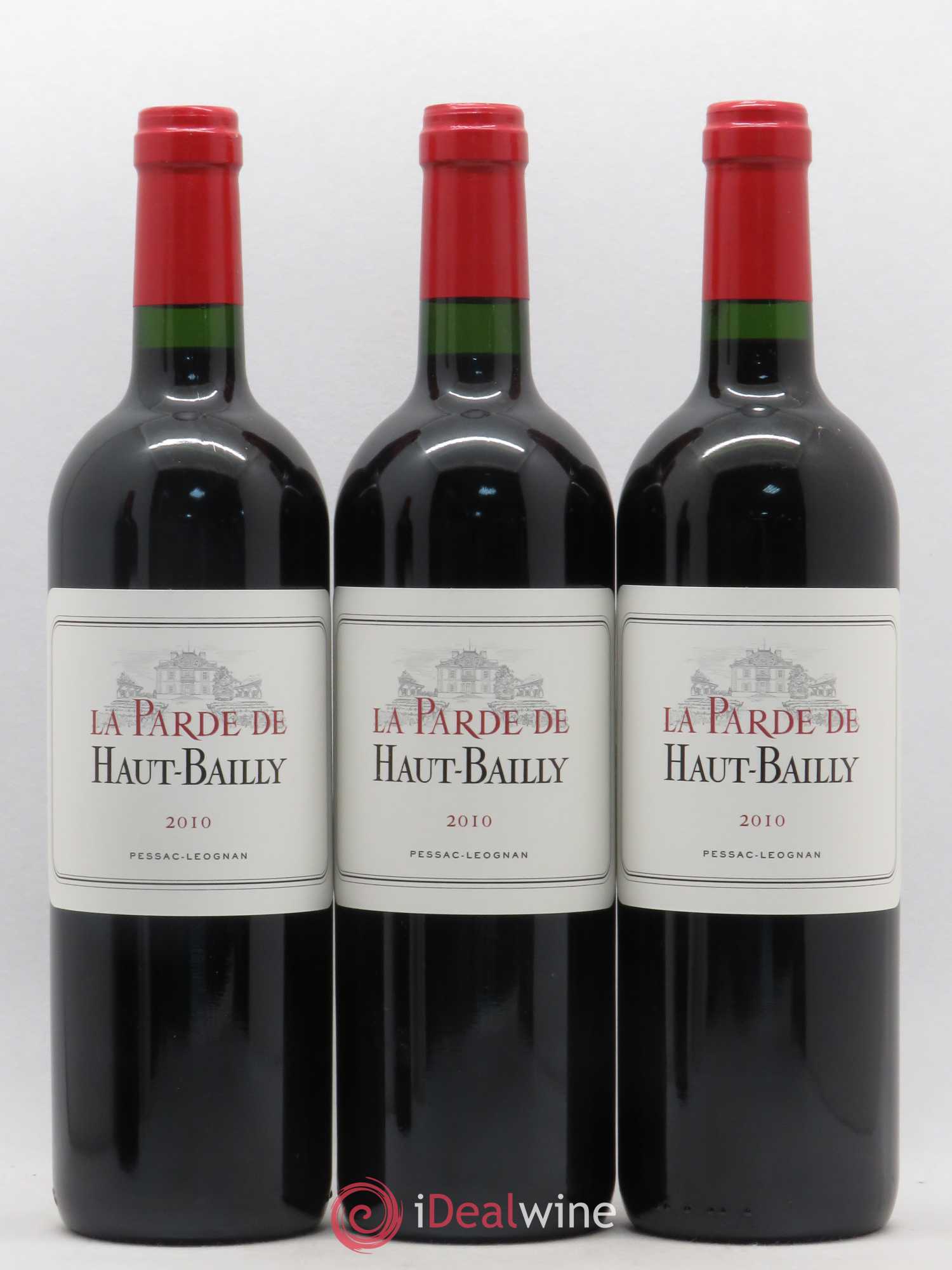 Pessac-Léognan Parde de Haut Bailly 2010 - Posten von 12 Flaschen - 3