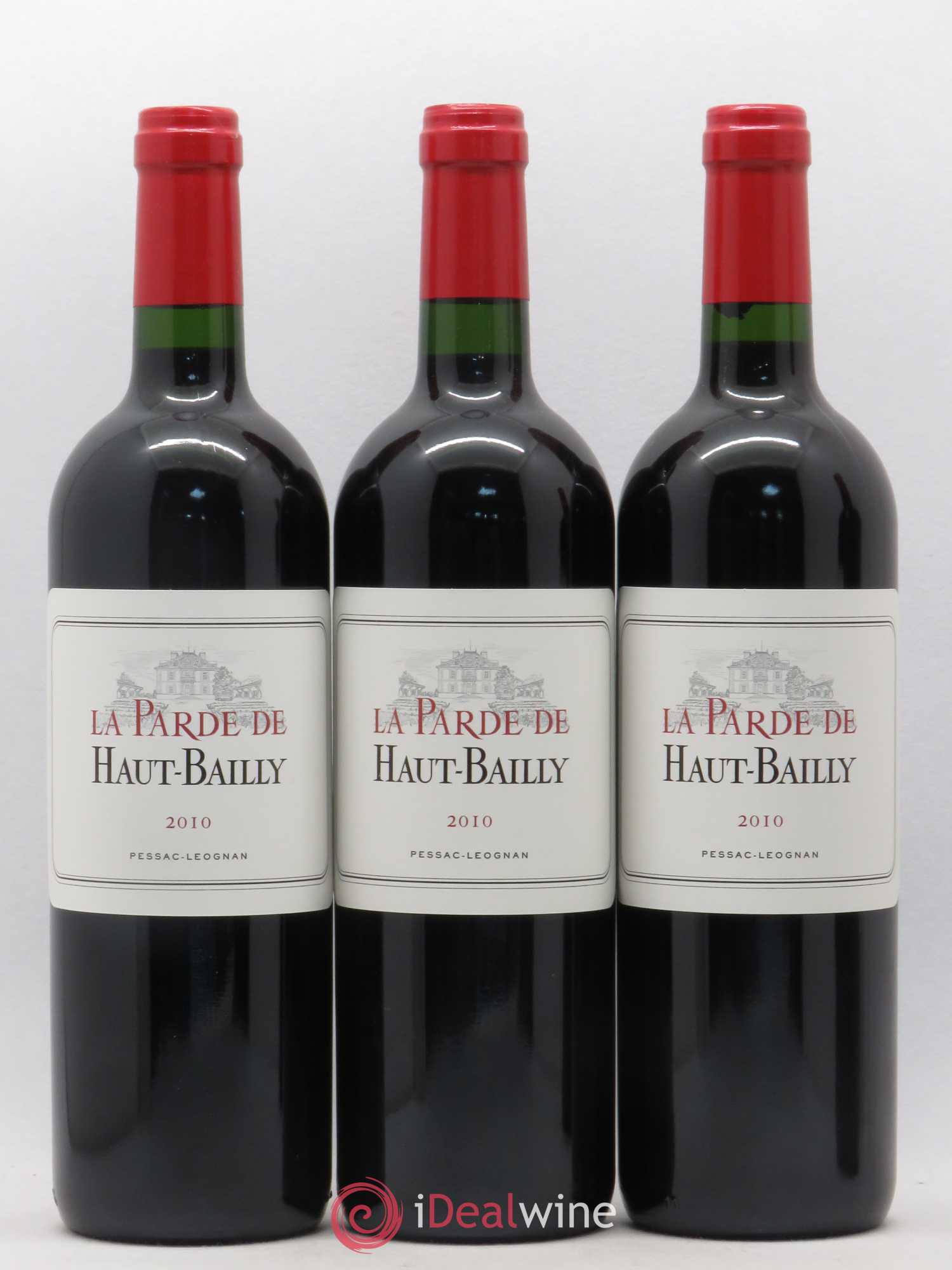 Pessac-Léognan Parde de Haut Bailly 2010 - Posten von 12 Flaschen - 4