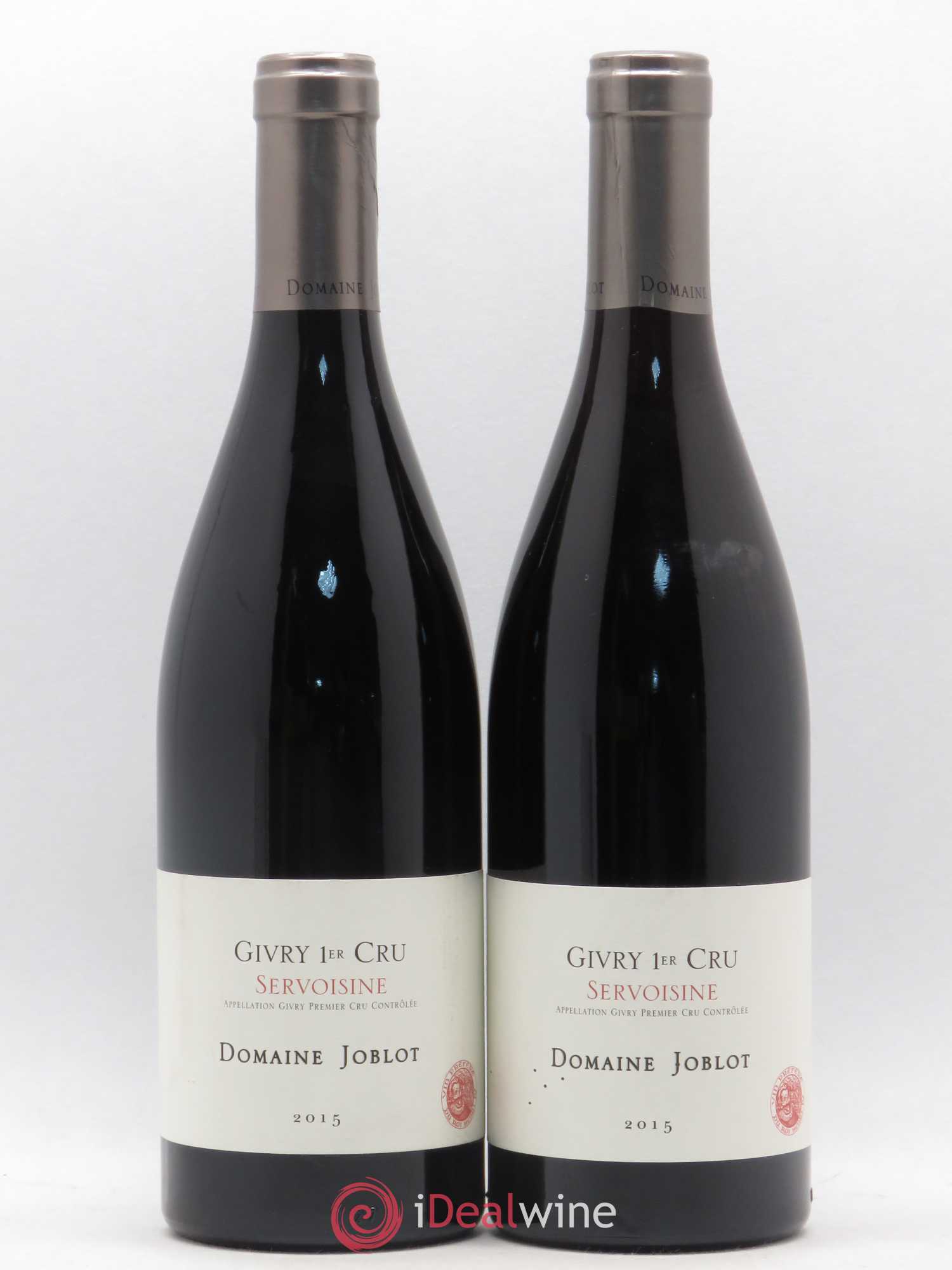 Givry 1er Cru Servoisine Joblot (Domaine) 2015 - Lot de 2 bouteilles - 0