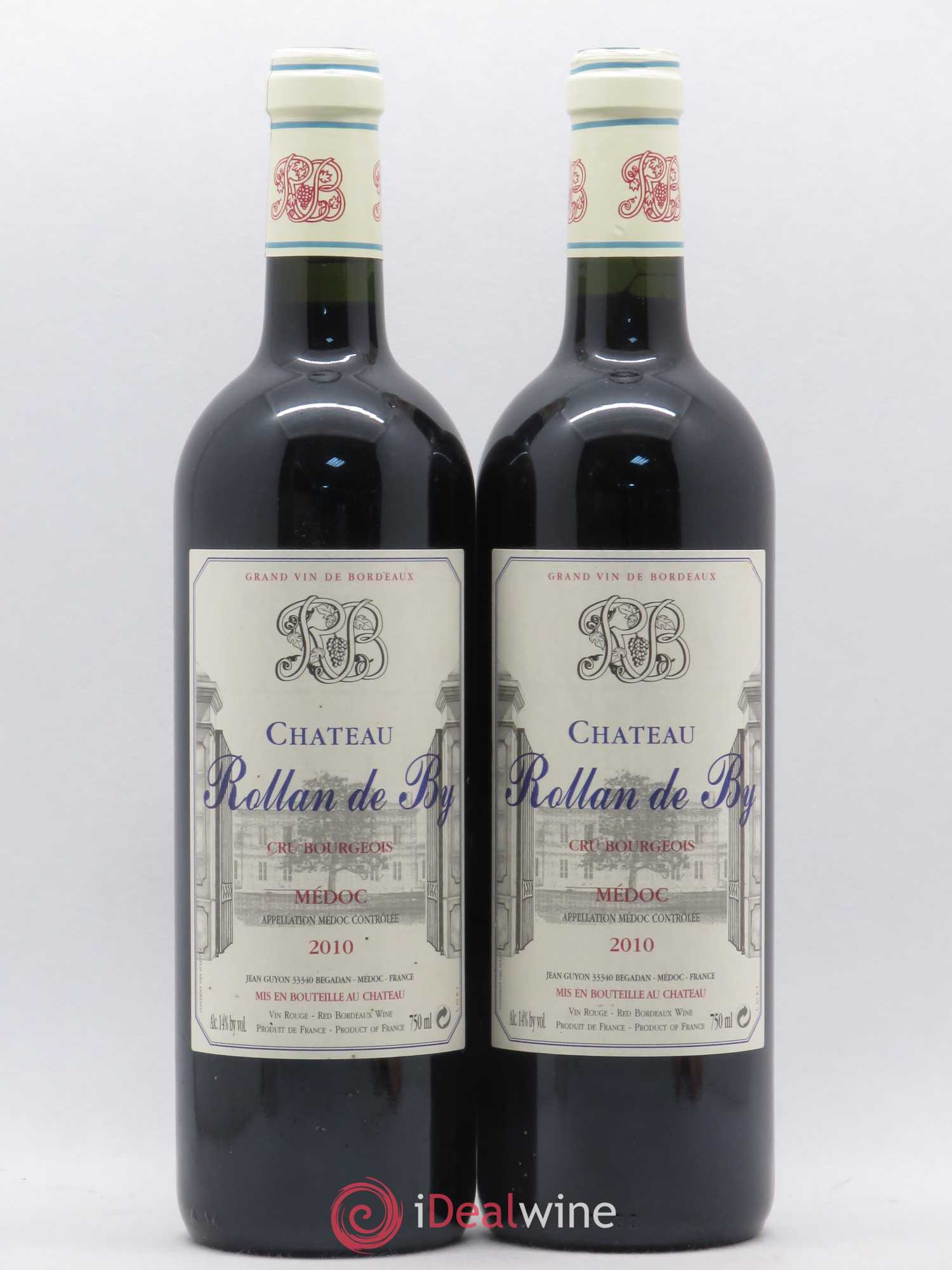 Château Rollan de By Cru Bourgeois 2010 - Lot de 2 bouteilles - 0