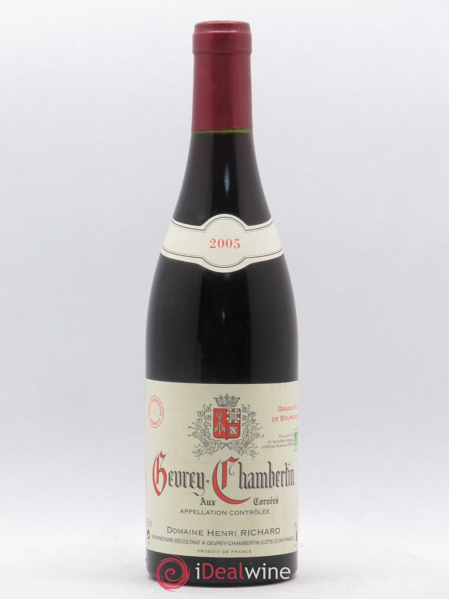 Gevrey-Chambertin Aux Corvées Richard 2005 - Posten von 1 Flasche - 0