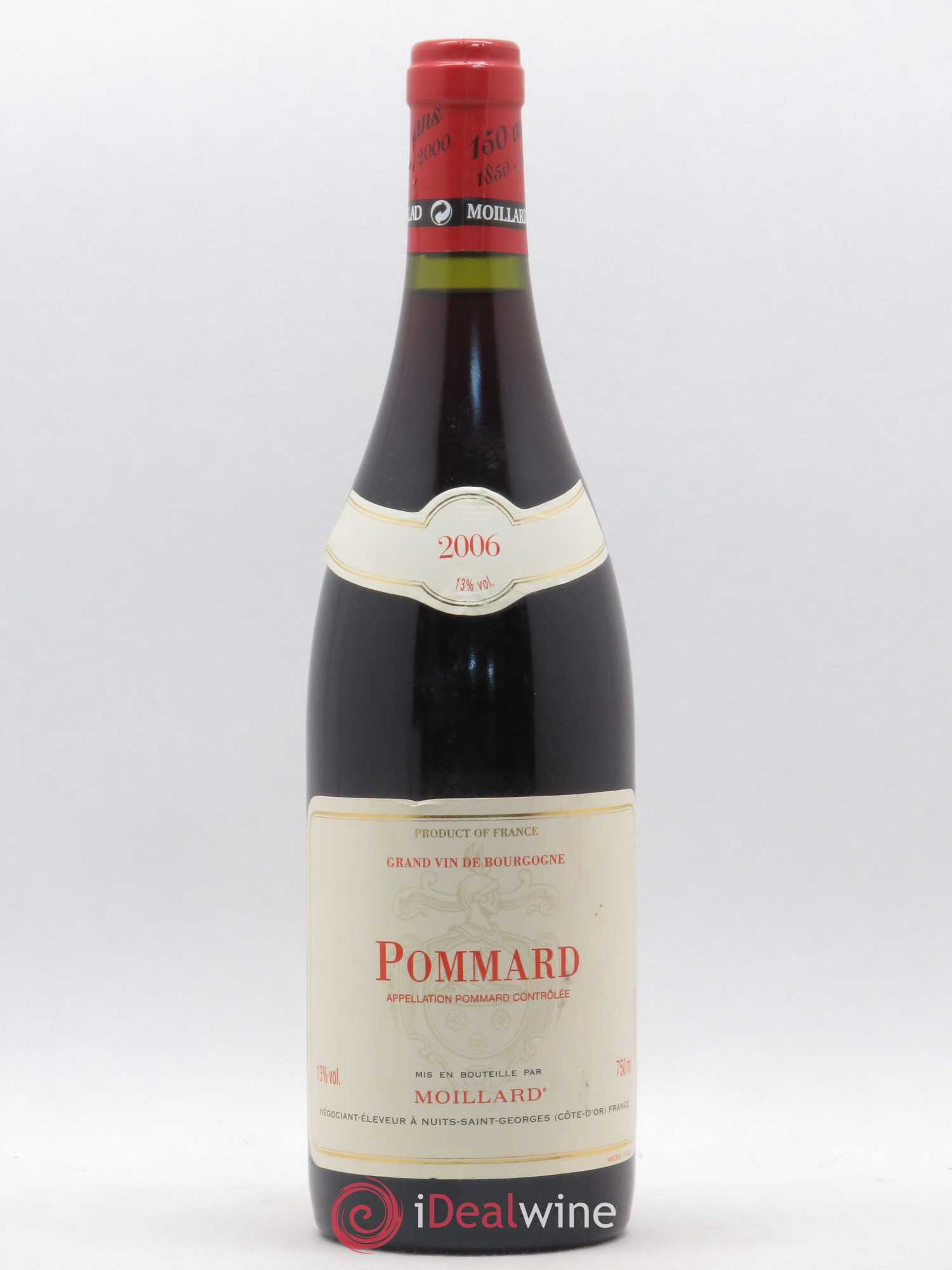 Pommard Moillard 2006 - Lot de 1 bouteille - 0