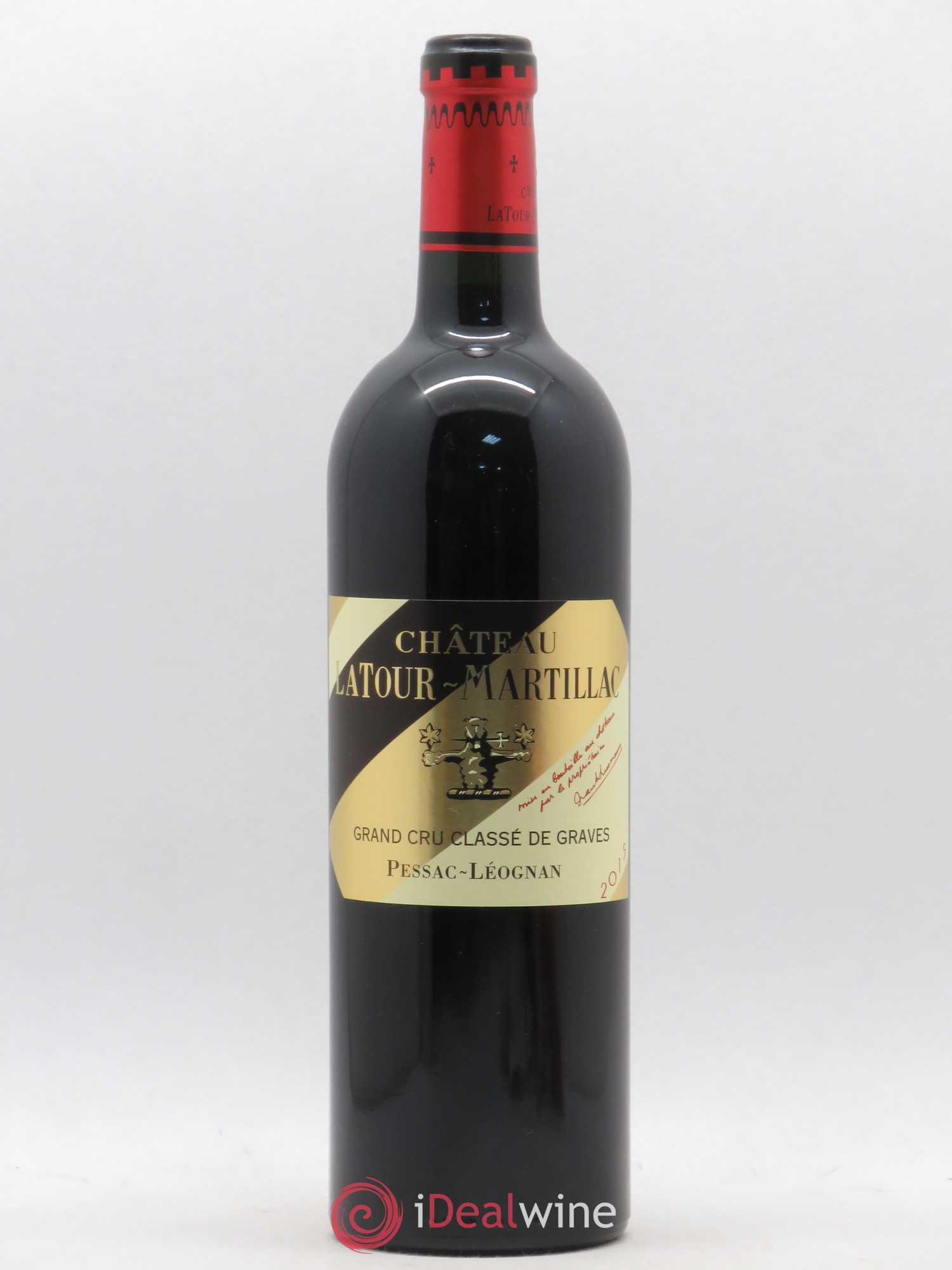 Château Latour-Martillac Cru Classé de Graves 2015 - Lot de 1 bouteille - 0