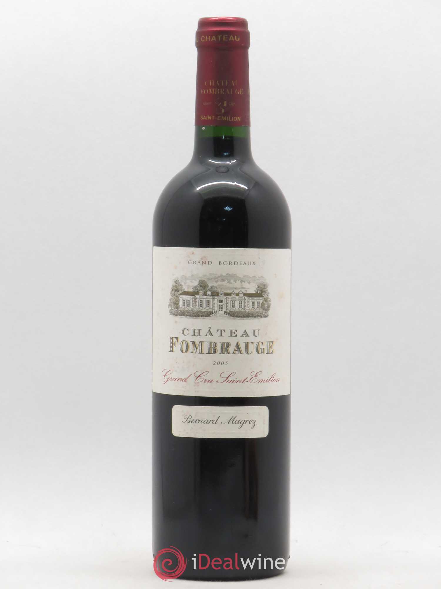 Château Fombrauge Grand Cru Classé 2005 - Lot de 1 bouteille - 0