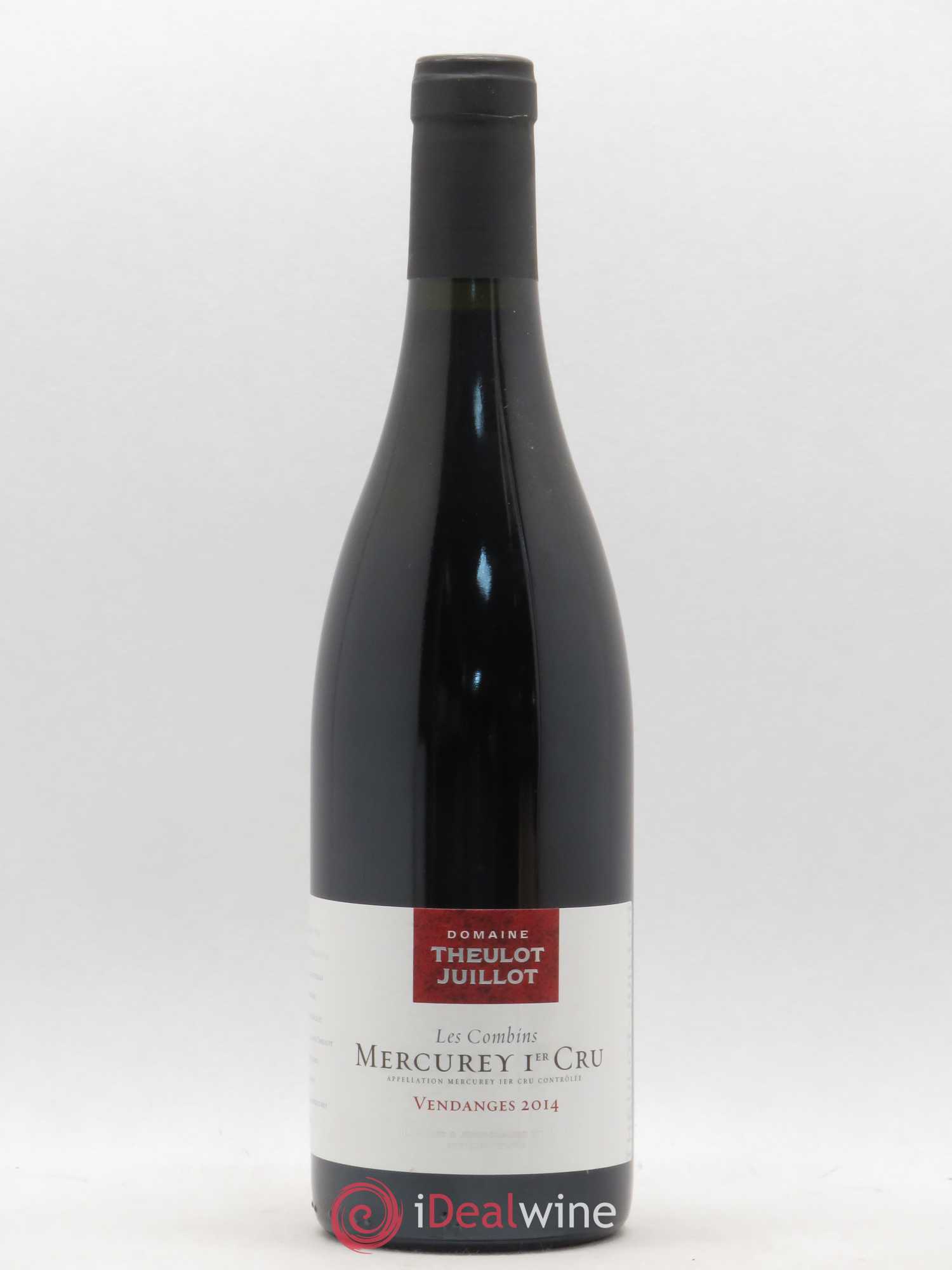 Mercurey 1er Cru Les Combins Theulot Juillot 2014 - Lot de 1 bouteille - 0