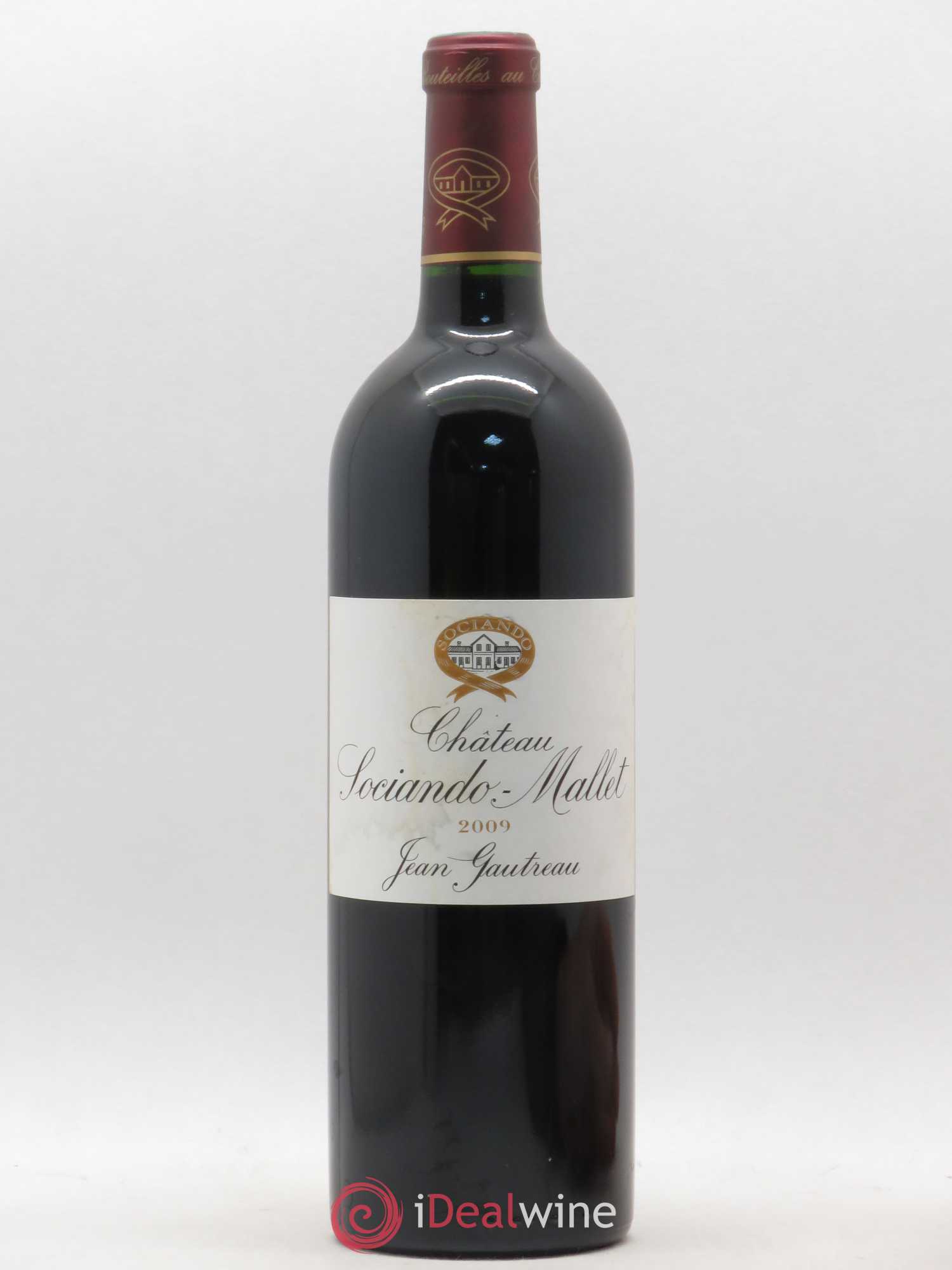 Château Sociando Mallet 2009 - Lot de 1 bouteille - 0