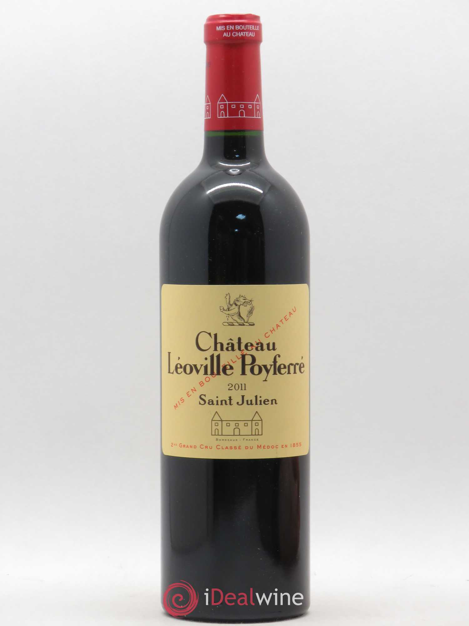 Château Léoville Poyferré 2ème Grand Cru Classé 2011 - Lot de 1 bouteille - 0