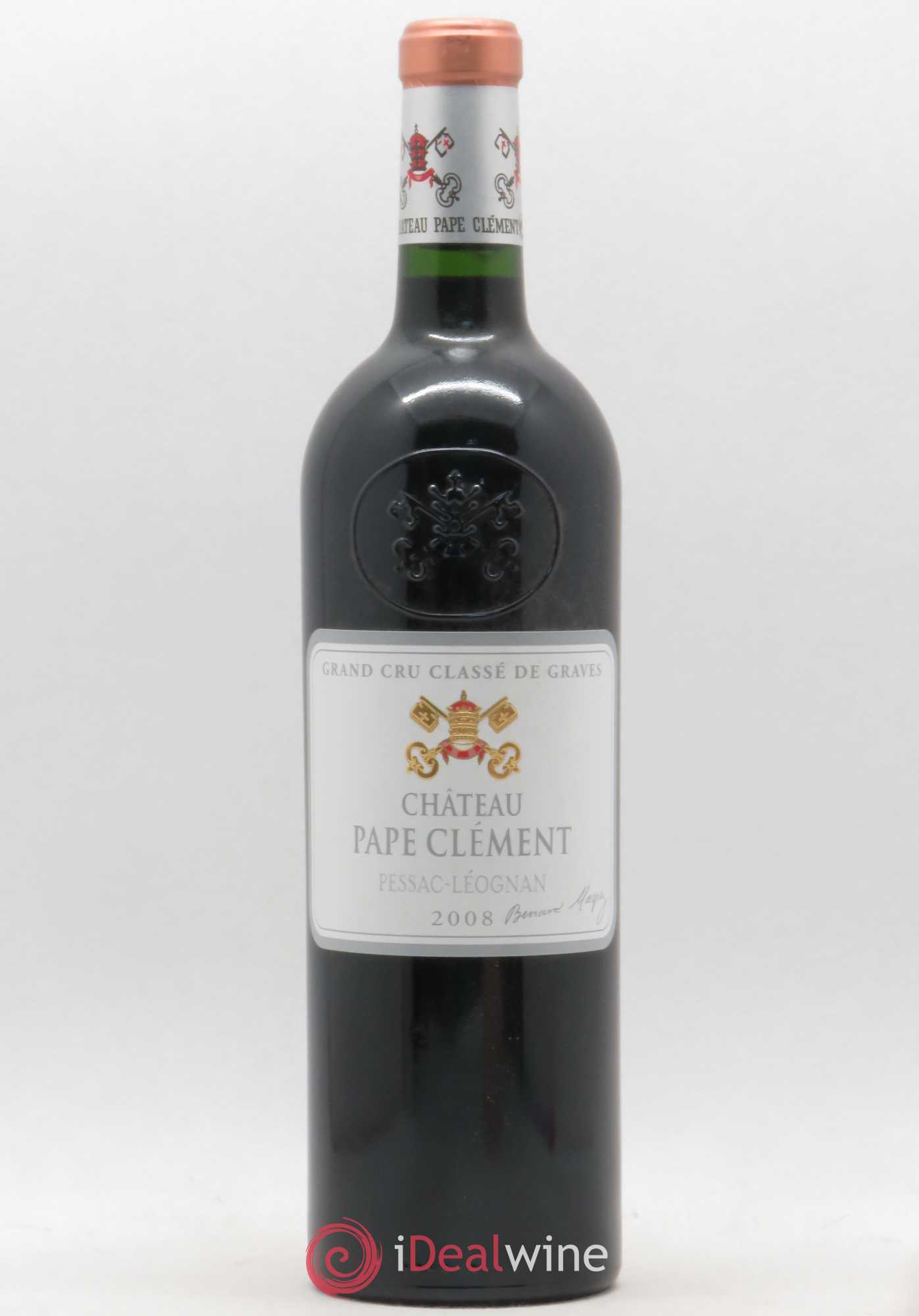 Château Pape Clément Cru Classé de Graves 2008 - Lot de 1 bouteille - 0