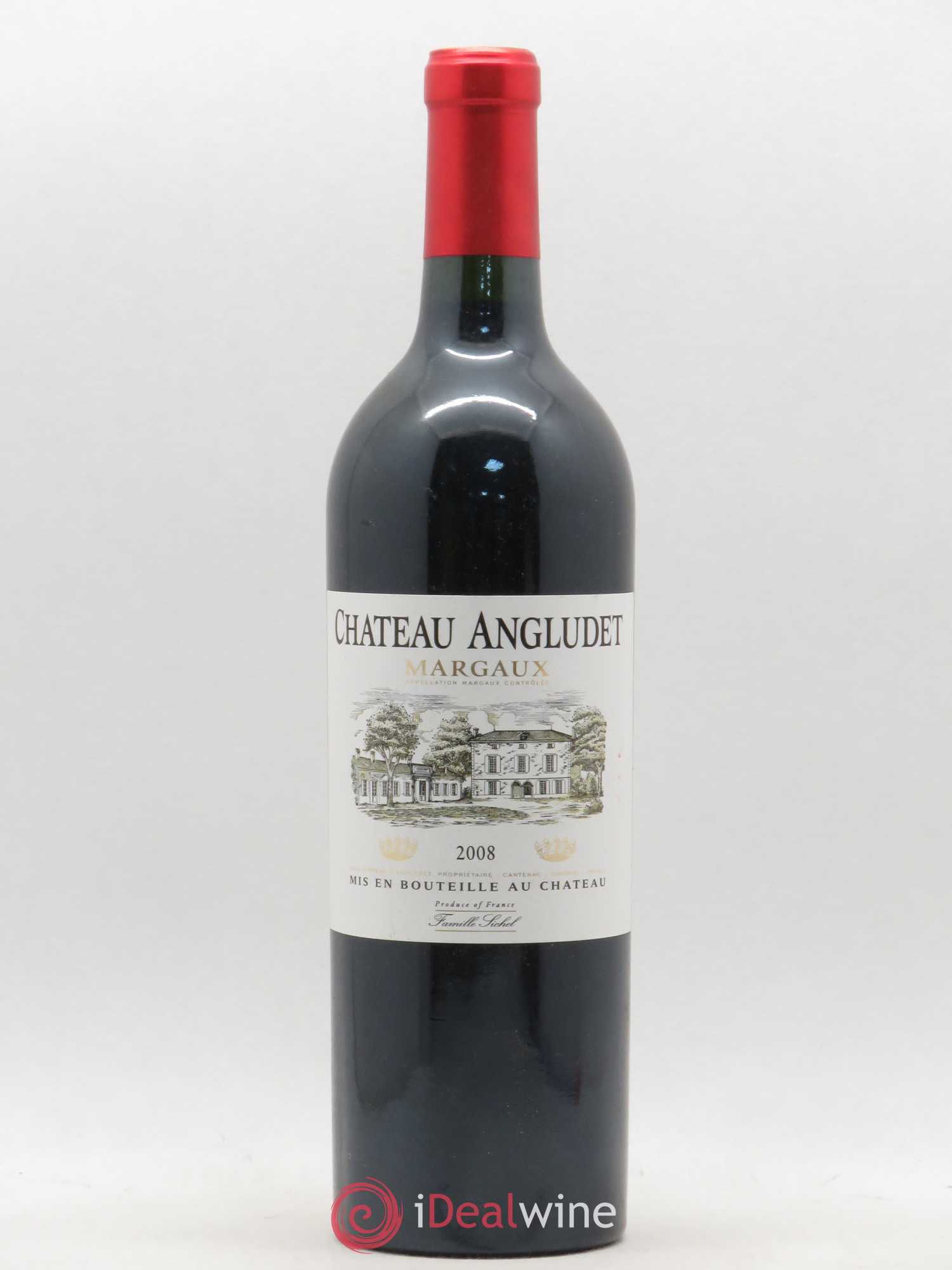 Château d' Angludet Cru Bourgeois 2008 - Lot de 1 bouteille - 0
