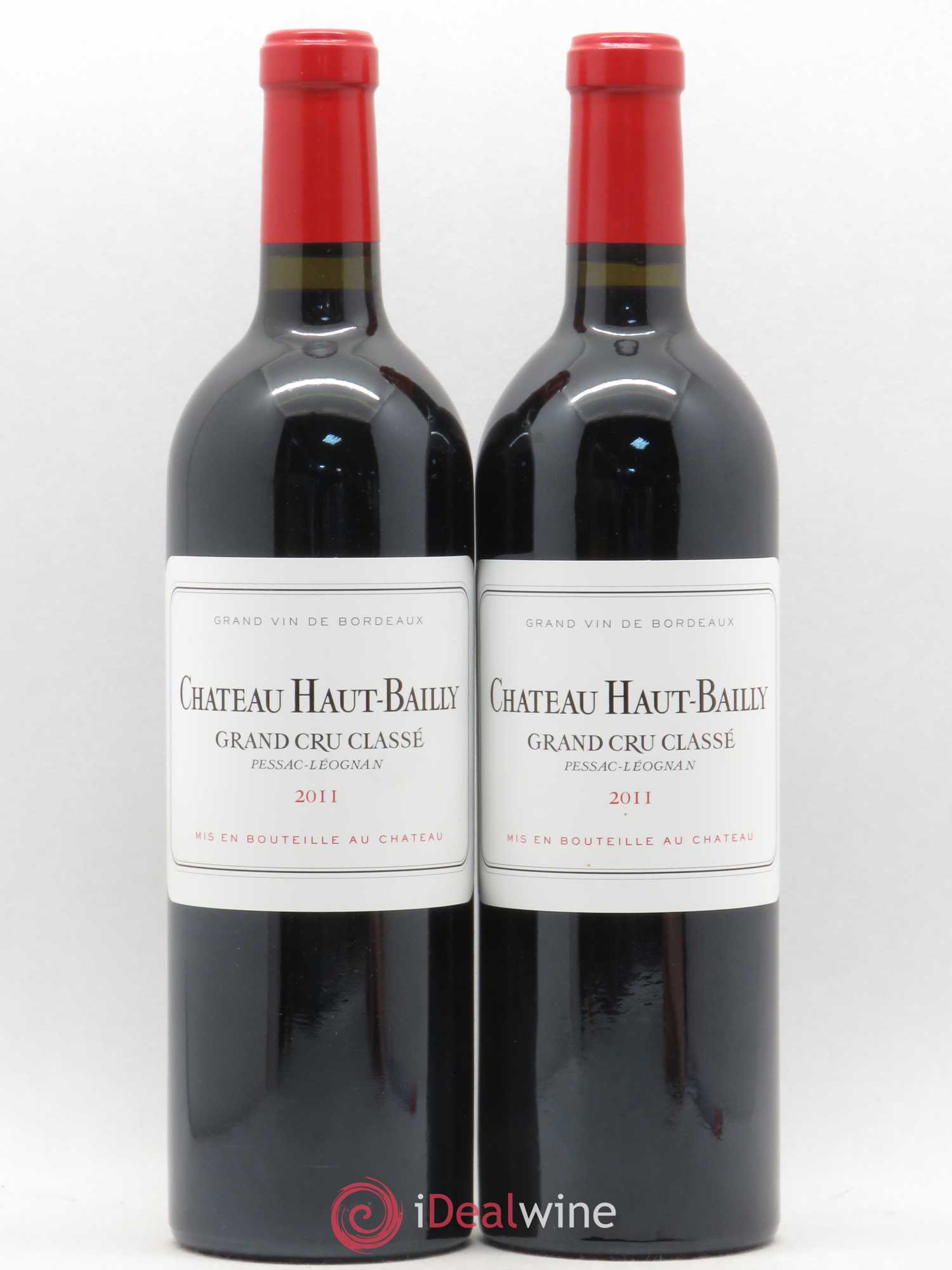Château Haut-Bailly Cru Classé de Graves 2011 - Lot de 2 bouteilles - 0