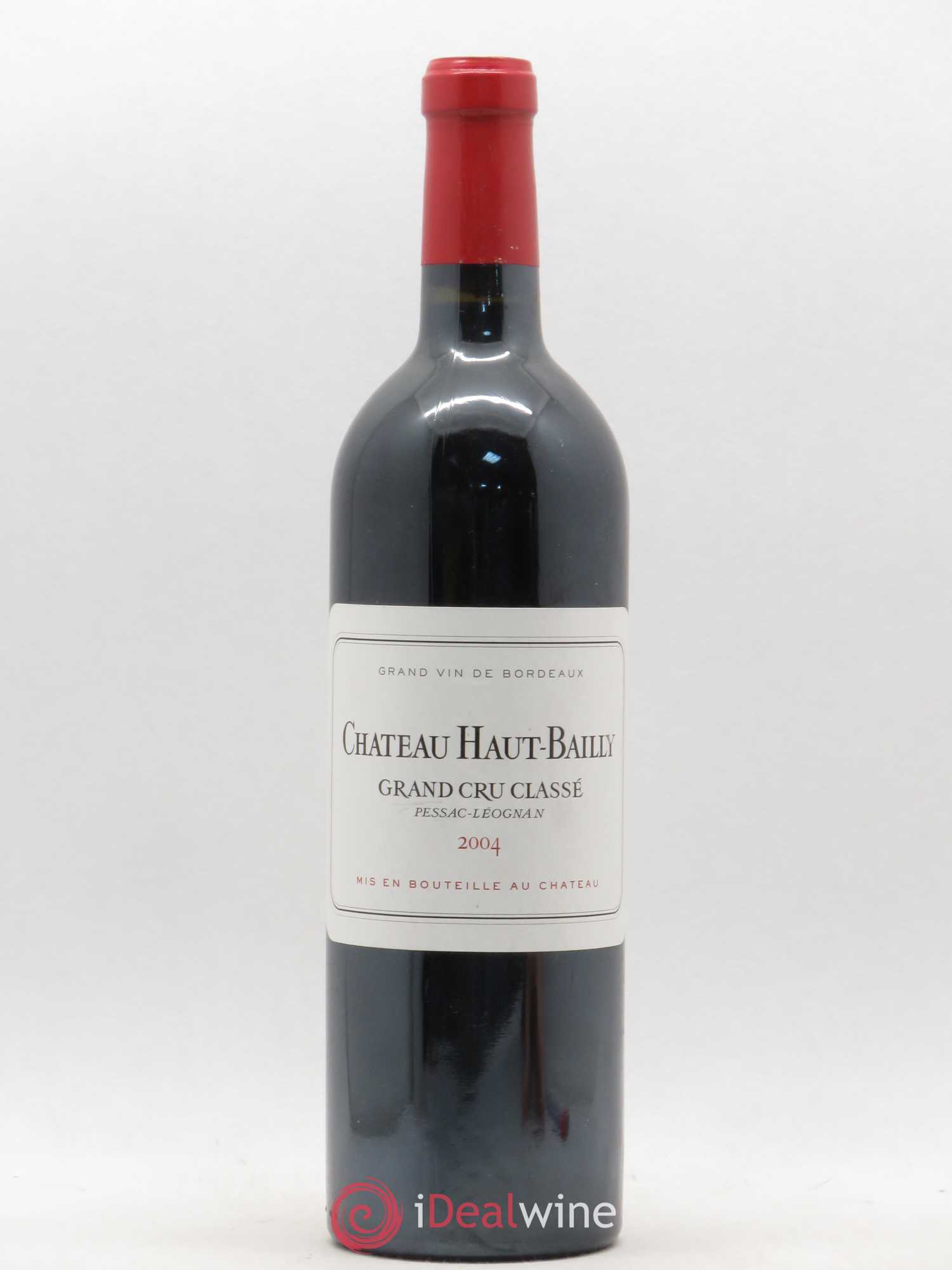 Château Haut-Bailly Cru Classé de Graves 2004 - Lot de 1 bouteille - 0