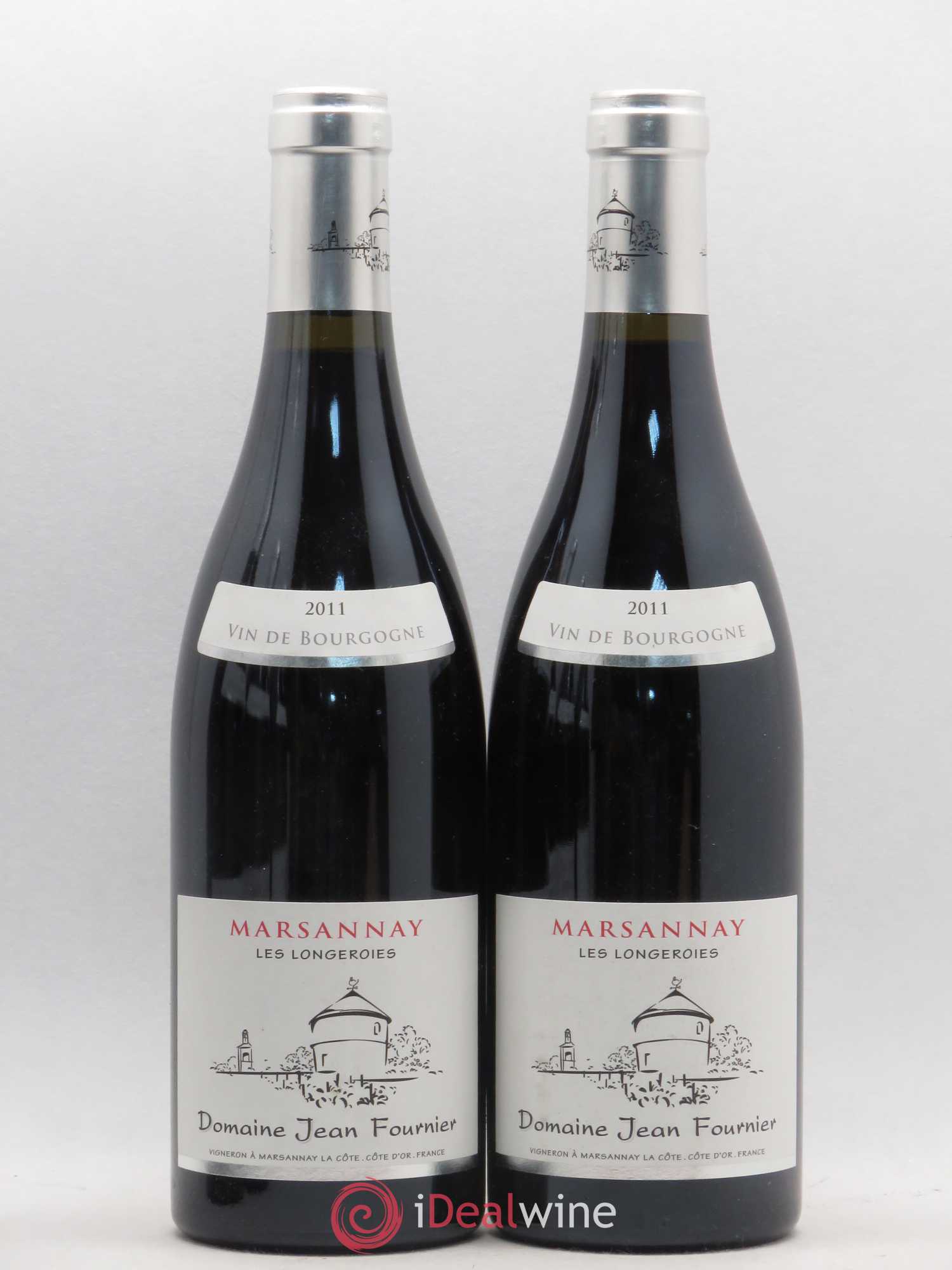 Marsannay Les Longeroies Jean Fournier (sans prix de réserve) 2011 - Posten von 5 Flaschen - 2