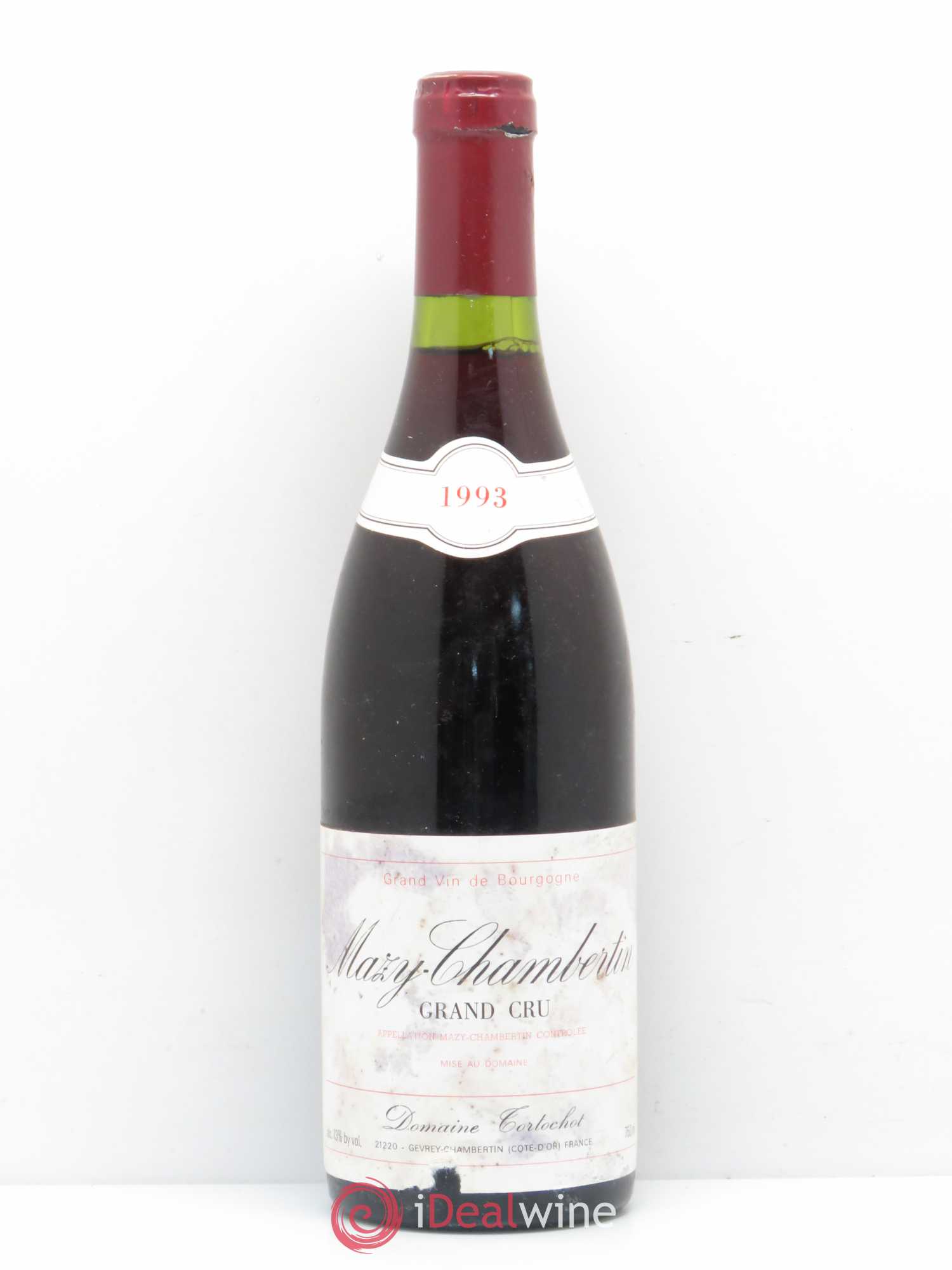 Mazis-Chambertin Grand Cru Domaine Tortochot 1993 - Posten von 1 Flasche - 0