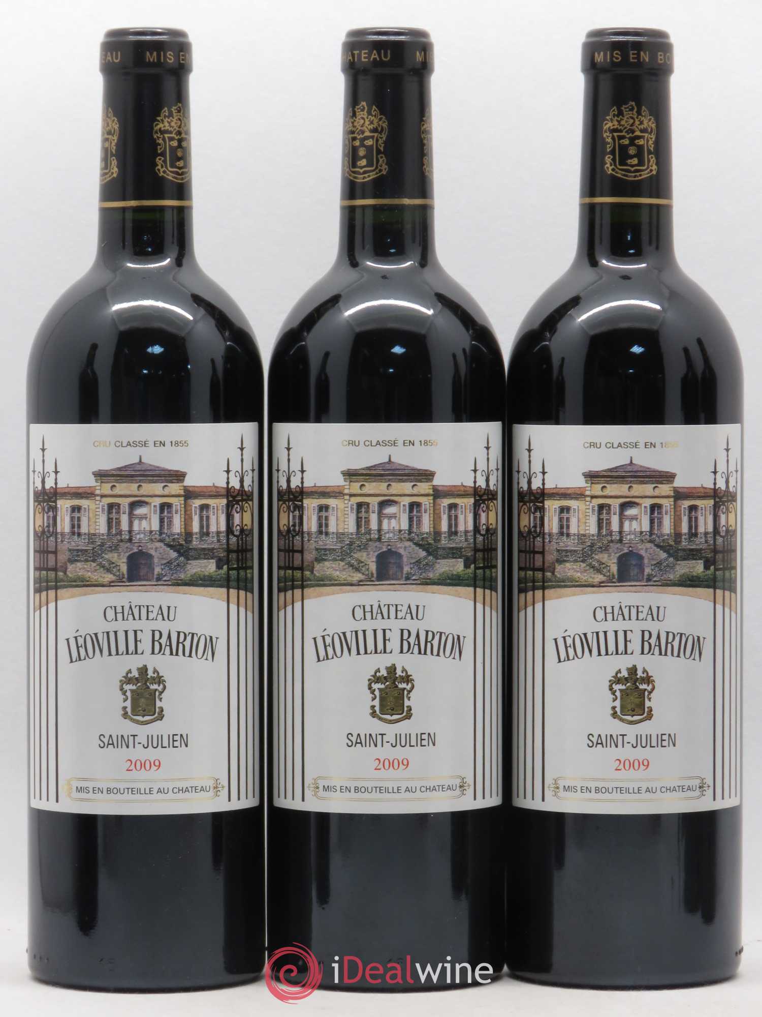 Château Léoville Barton 2ème Grand Cru Classé 2009 - Lot de 6 bouteilles - 1