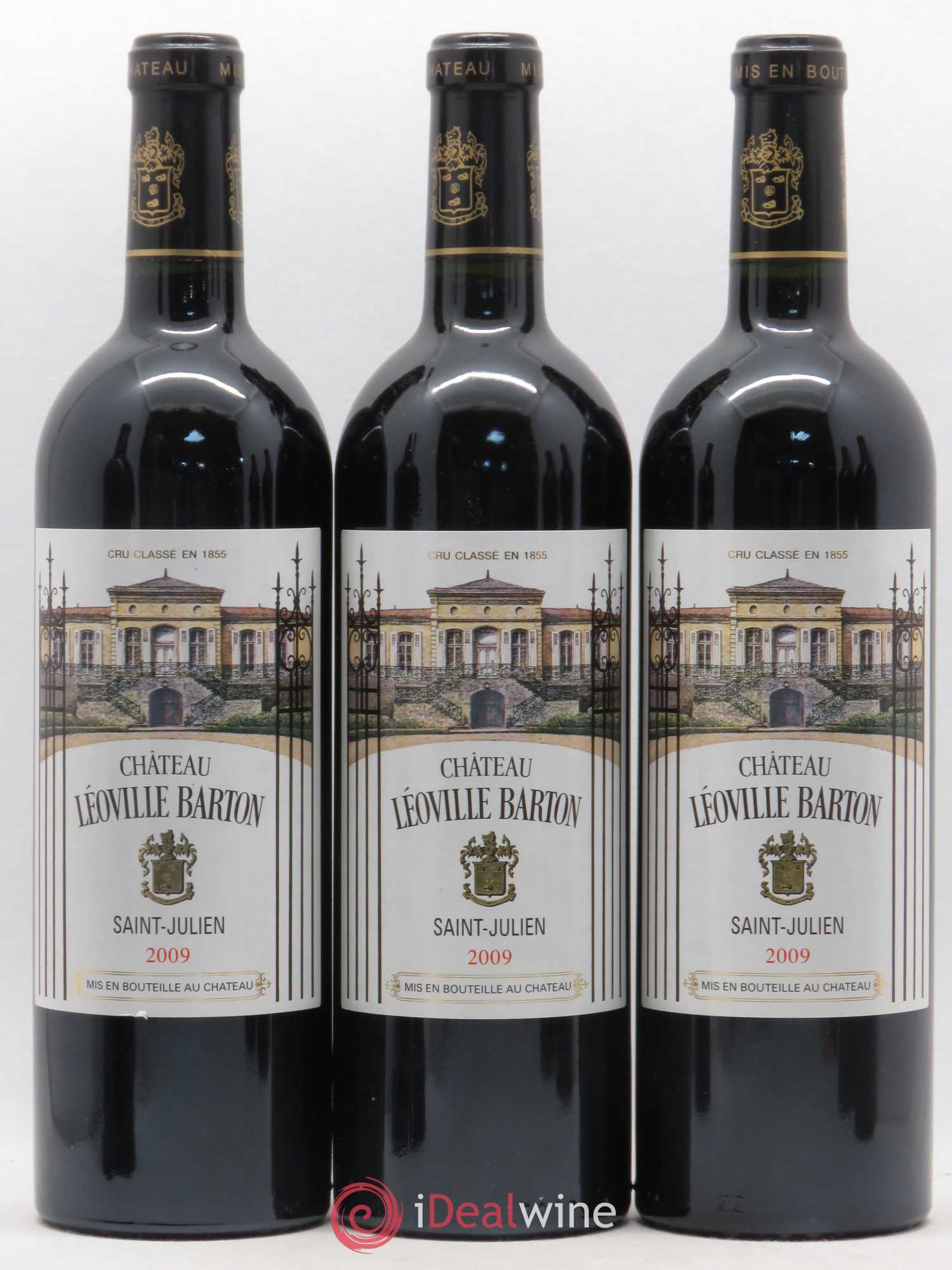 Château Léoville Barton 2ème Grand Cru Classé 2009 - Lot de 6 bouteilles - 2