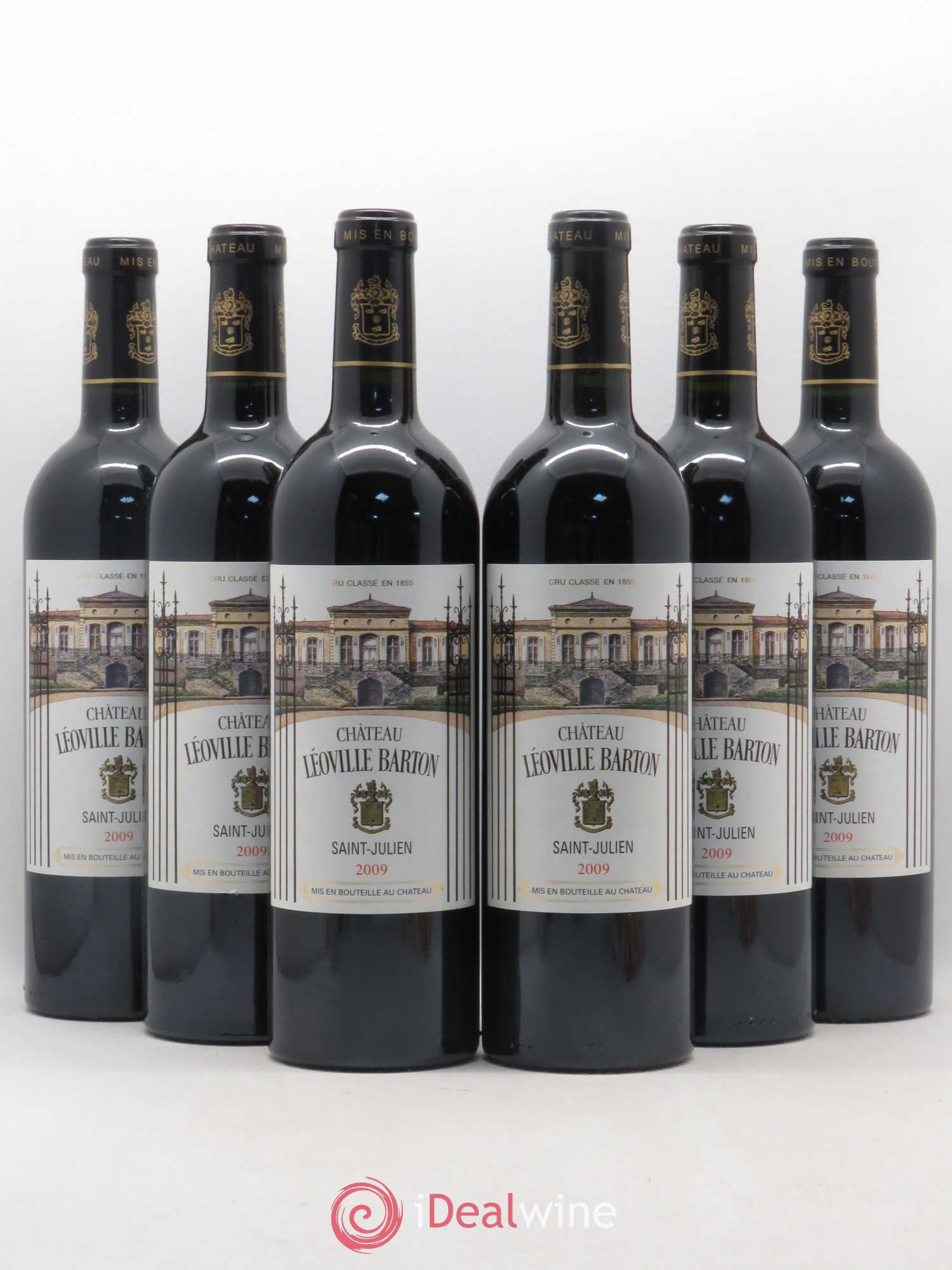 Château Léoville Barton 2ème Grand Cru Classé 2009 - Lot de 6 bouteilles - 0