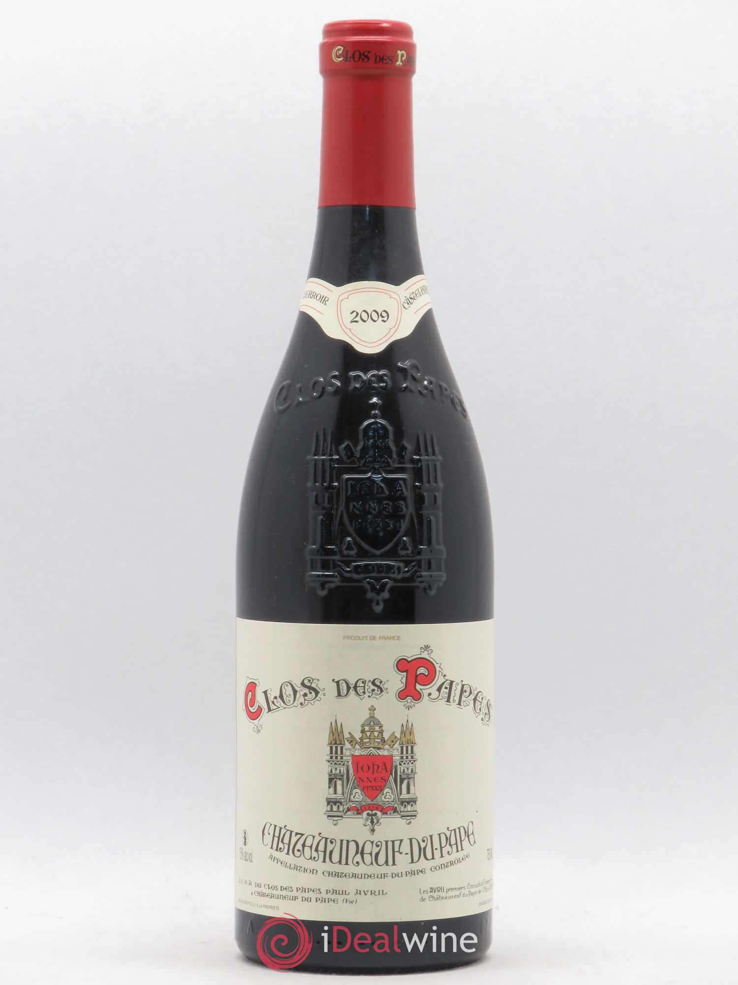 Châteauneuf-du-Pape Clos des Papes - Paul Avril 2009 - Lot de 1 bouteille - 0