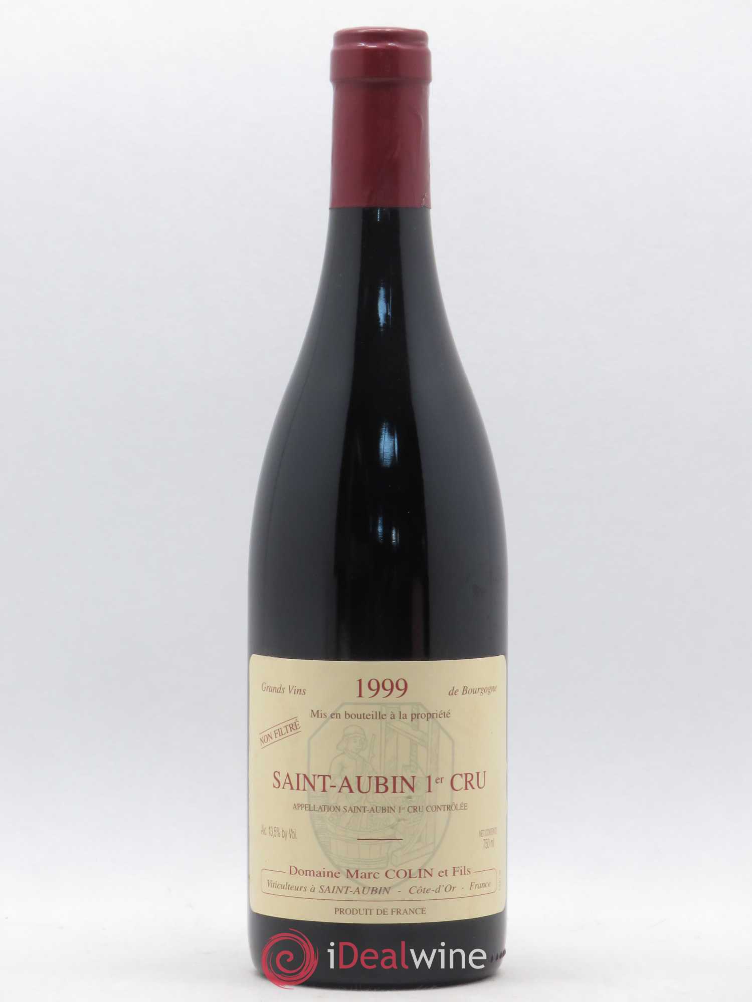 Saint-Aubin 1er Cru Marc Colin 1999 - Lot de 1 bouteille - 0