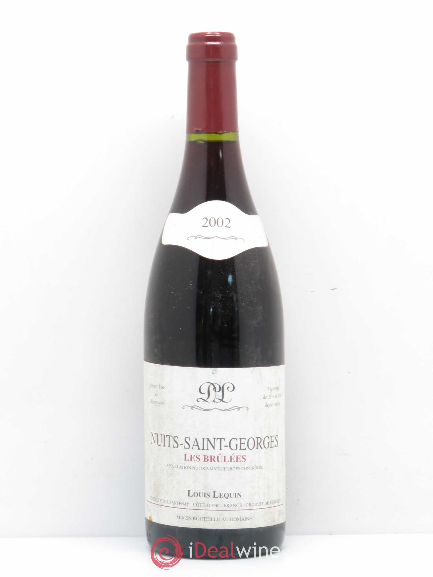 Nuits-Saint-Georges 1er Cru Les Brulées Louis Lequin 2002 - Posten von 1 Flasche - 0
