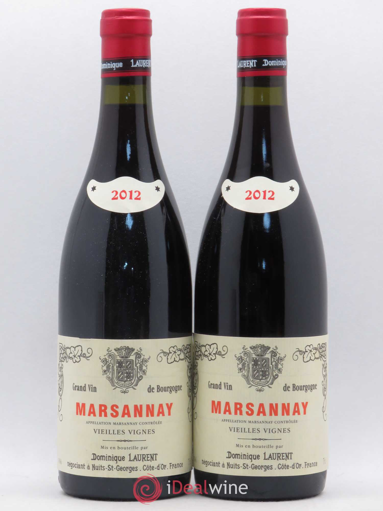 Marsannay Dominique Laurent 2012 - Lot de 2 bouteilles - 0