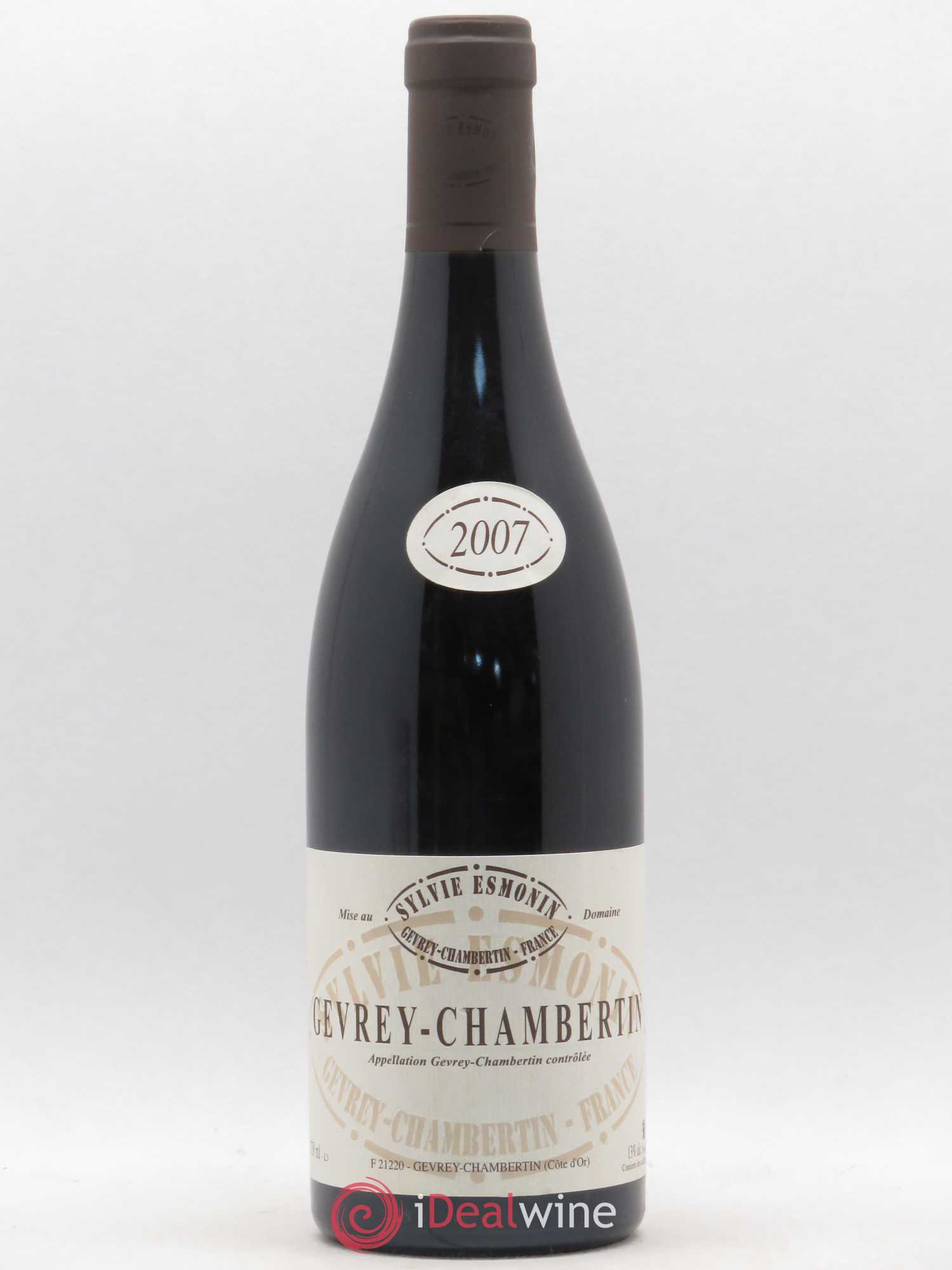 Gevrey-Chambertin Sylvie Esmonin 2007 - Lot de 1 bouteille - 0