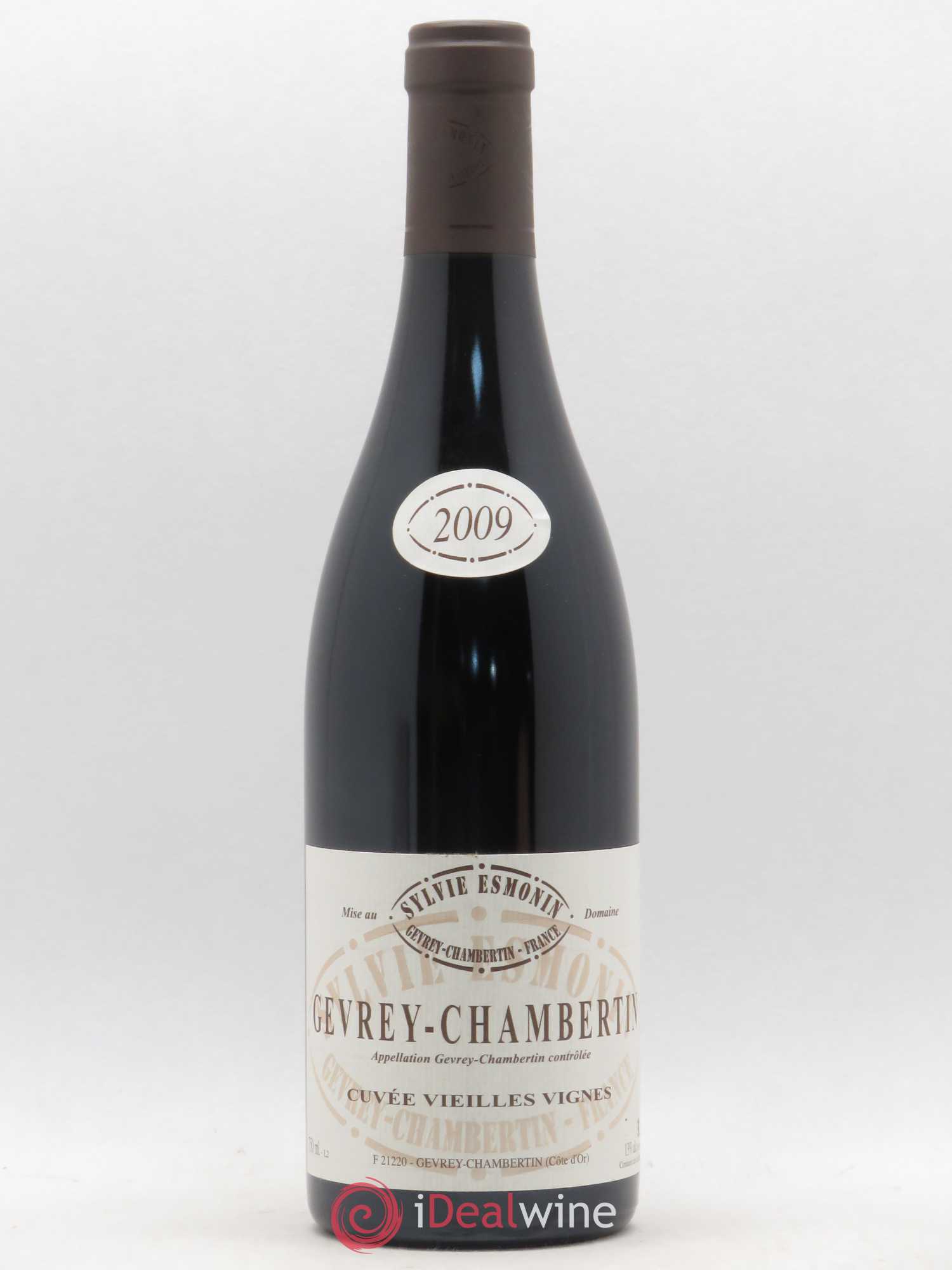 Gevrey-Chambertin Vieilles Vignes Sylvie Esmonin 2009 - Lot de 1 bouteille - 0