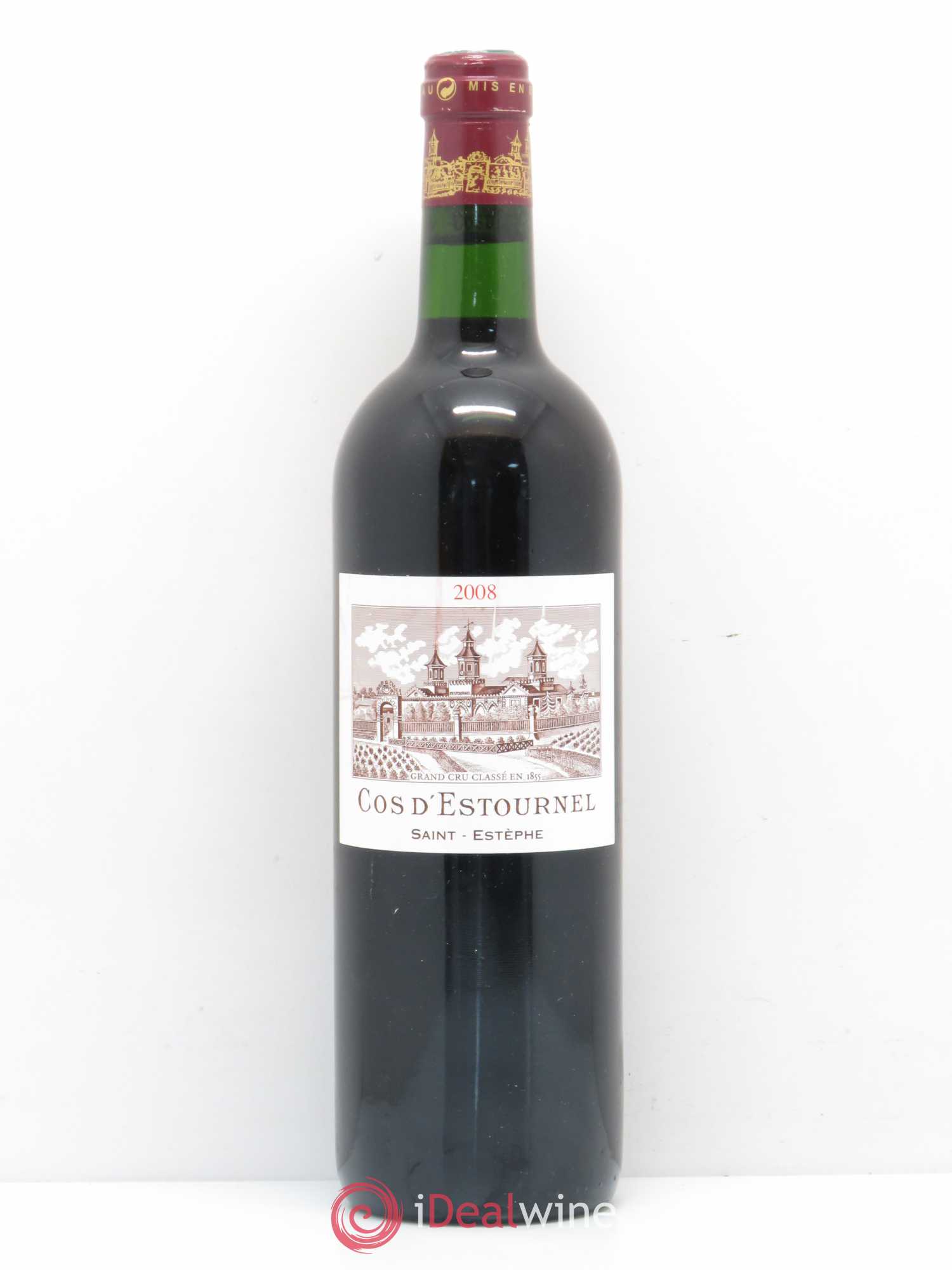 Cos d'Estournel 2ème Grand Cru Classé 2008 - Lot de 1 bouteille - 0