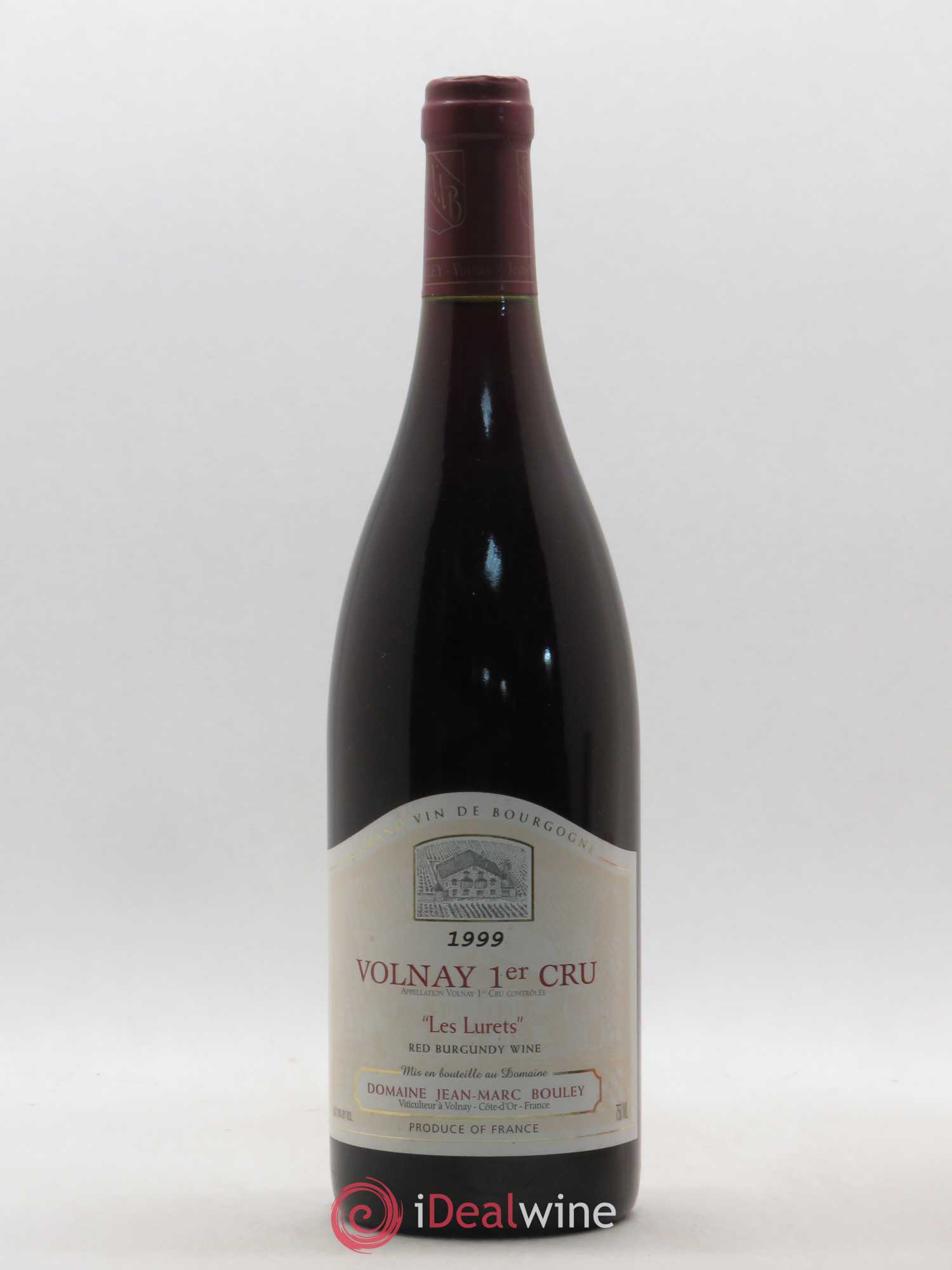 Volnay 1er Cru Les Lurets JM Bouley 1999 - Posten von 1 Flasche - 0