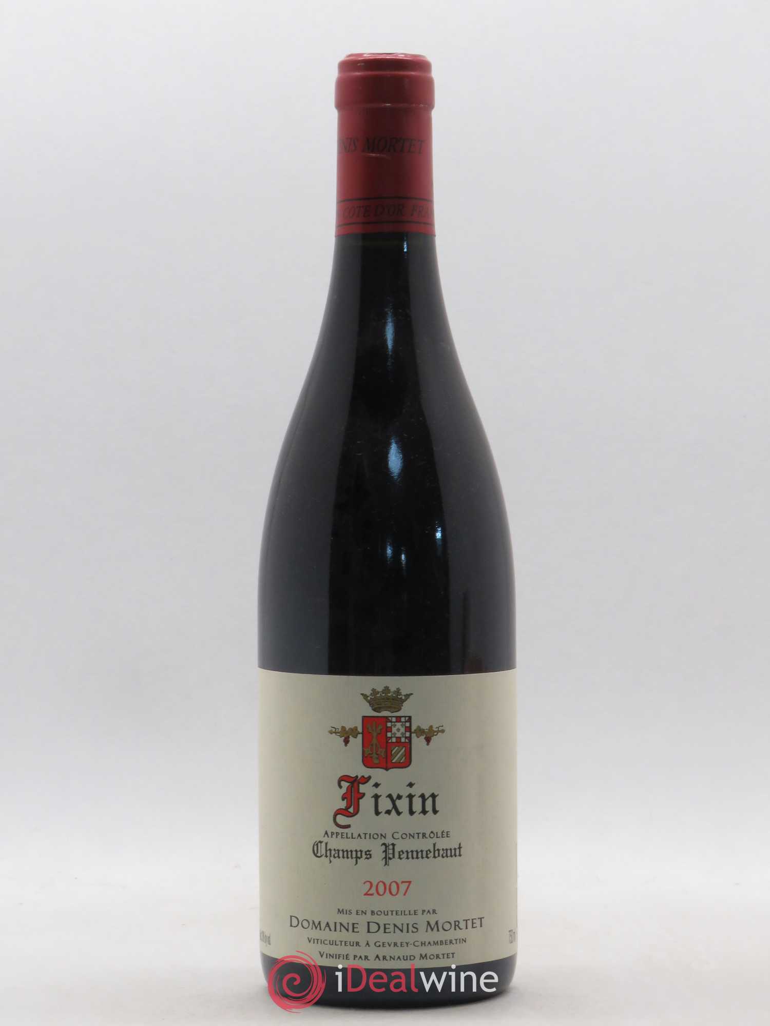 Fixin Les Champs Pennebaut Denis Mortet (Domaine) 2007 - Lot de 1 bouteille - 0