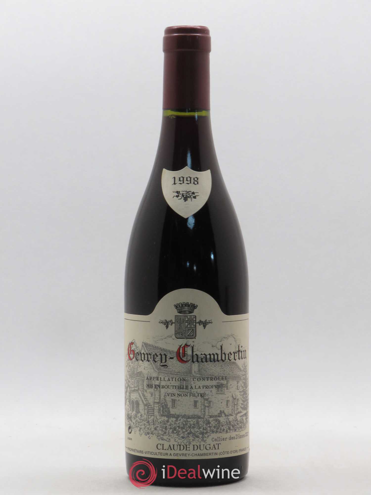 Gevrey-Chambertin Claude Dugat 1998 - Lot de 1 bouteille - 0