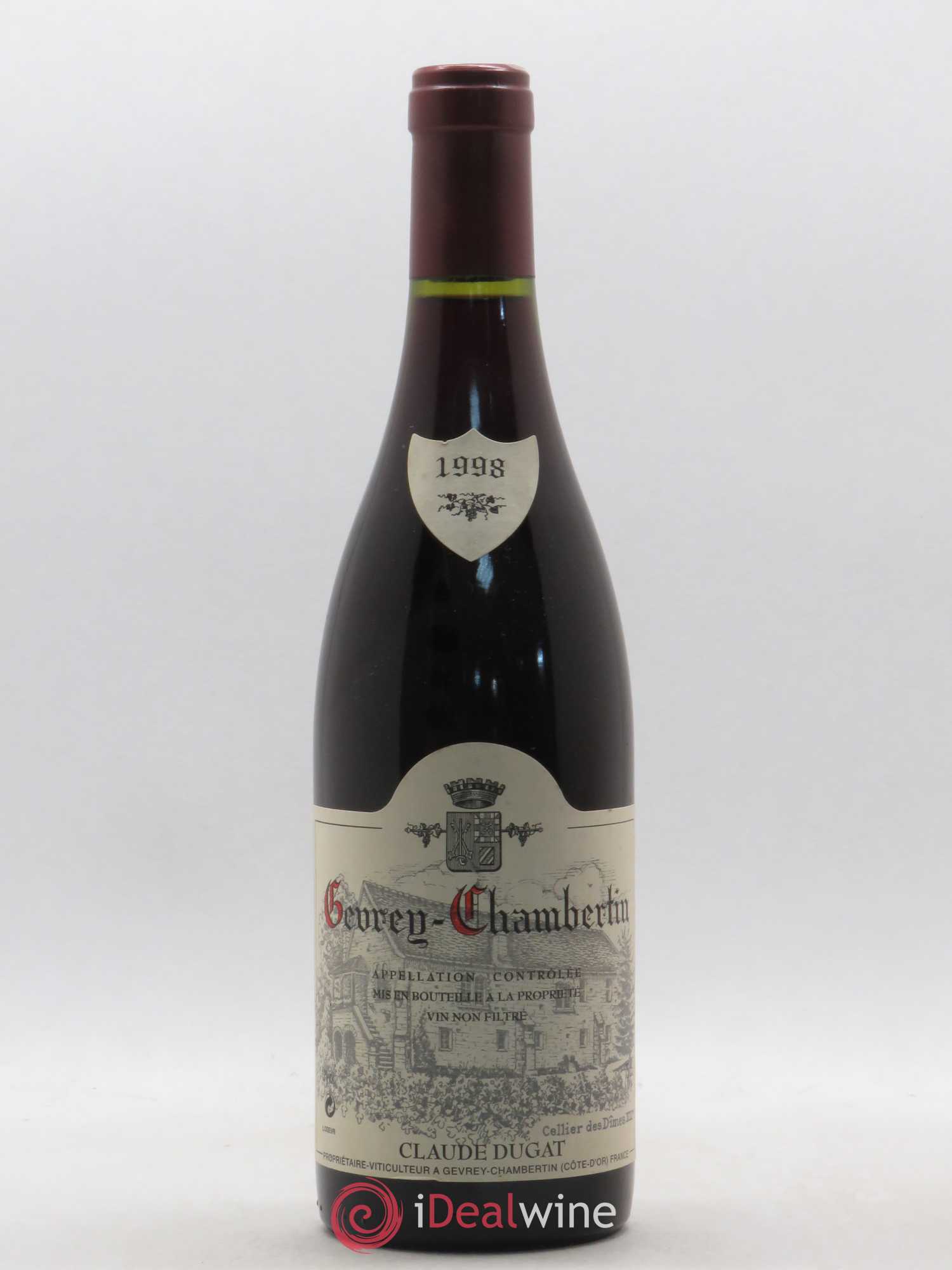Gevrey-Chambertin Claude Dugat 1998 - Lot de 1 bouteille - 0