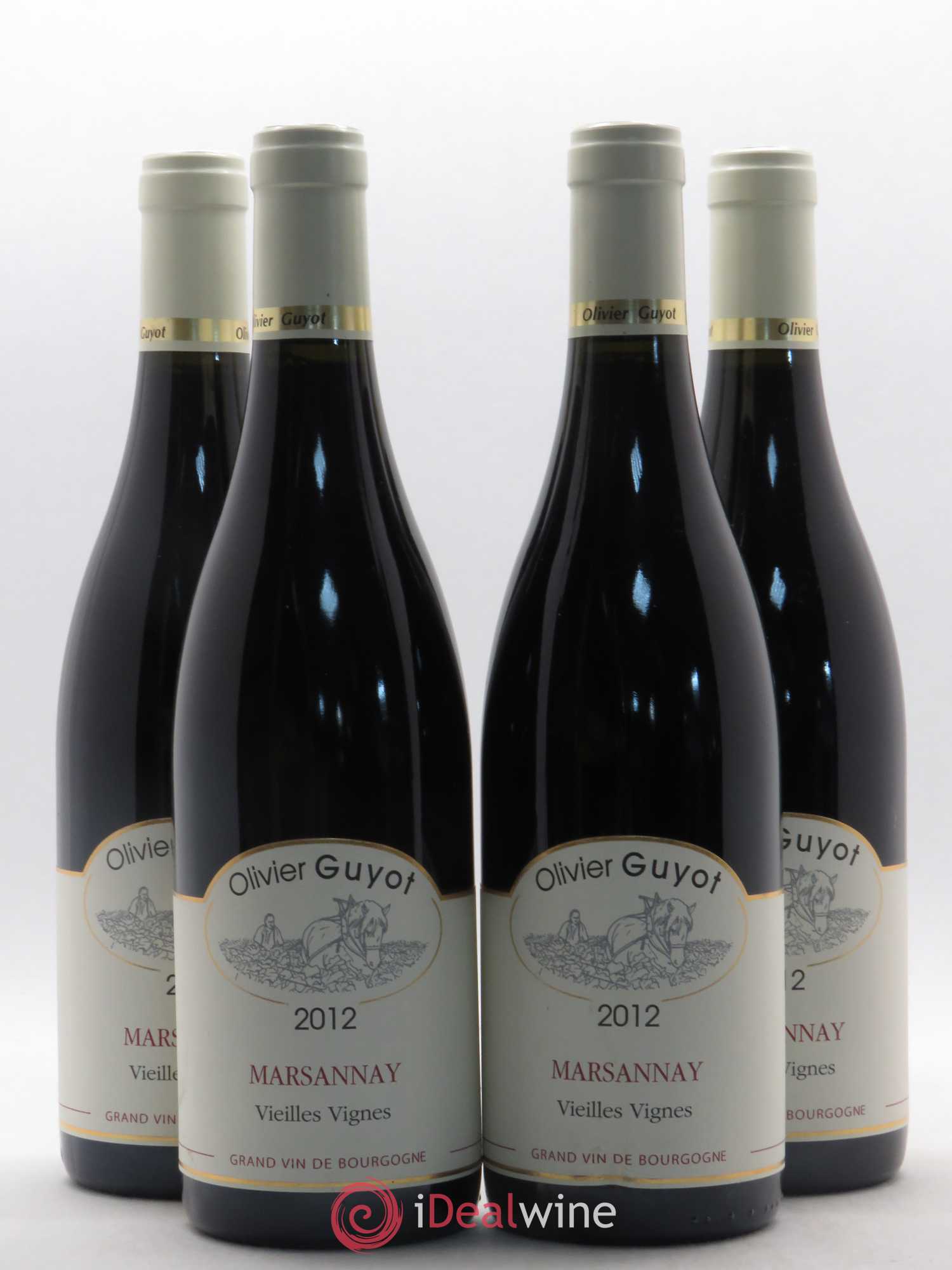 Marsannay Vieilles Vignes Olivier Guyot (Domaine de) 2012 - Lot de 4 bouteilles - 0