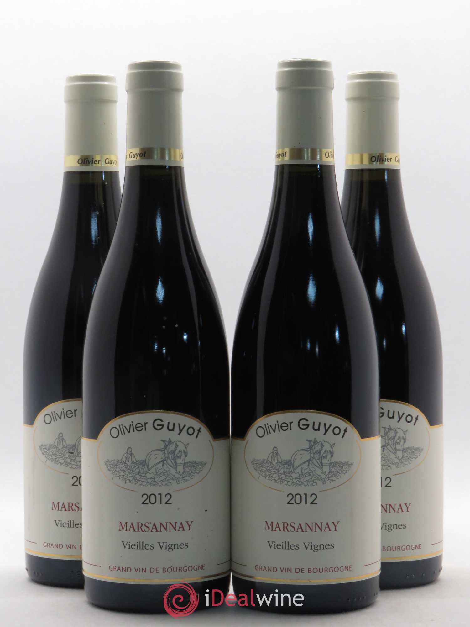 Marsannay Vieilles Vignes Olivier Guyot (Domaine de) 2012 - Lot de 4 bouteilles - 0