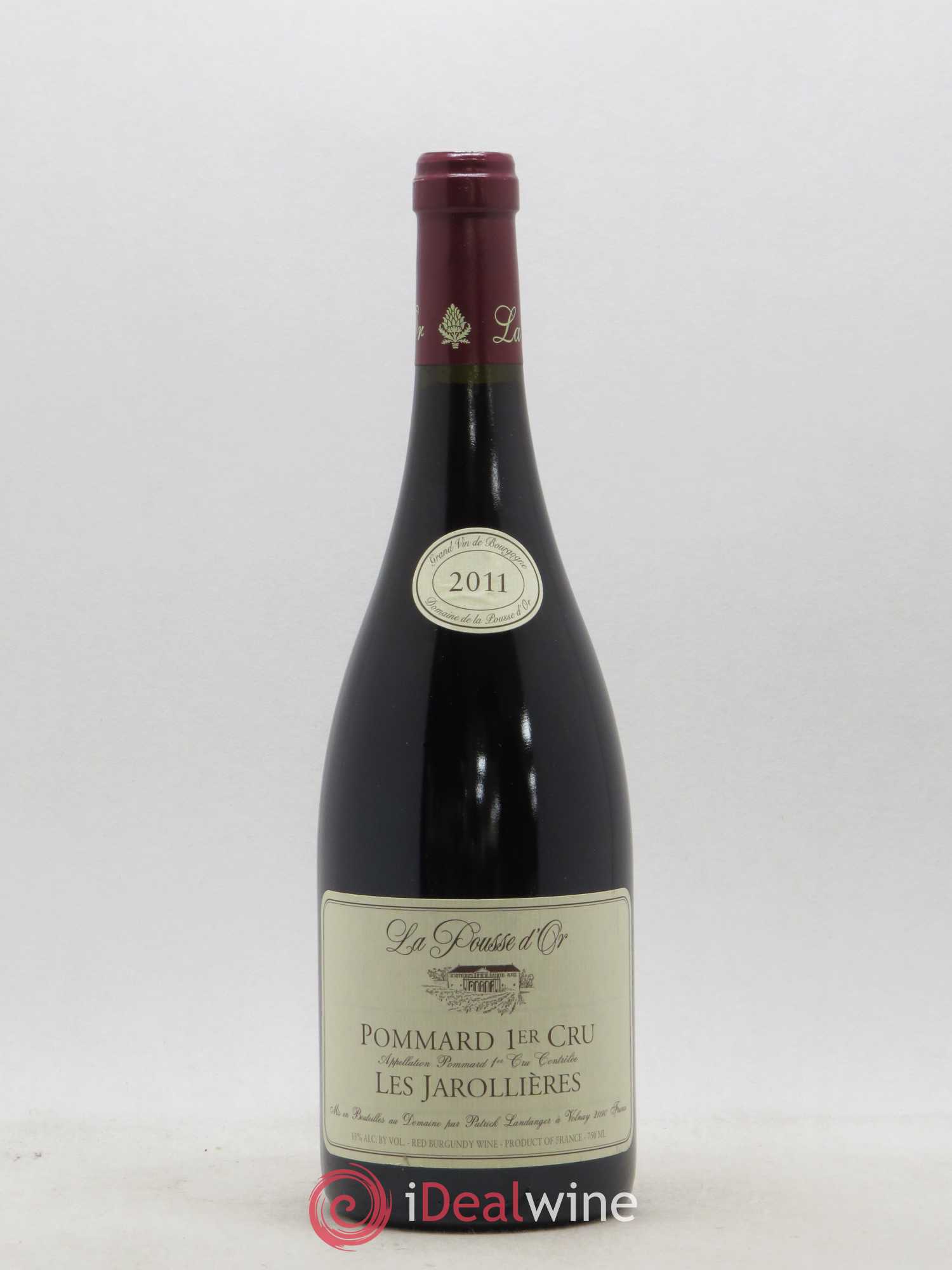 Pommard 1er Cru Les Jarollières La Pousse d'Or (Domaine de) 2011 - Lot de 1 bouteille - 0