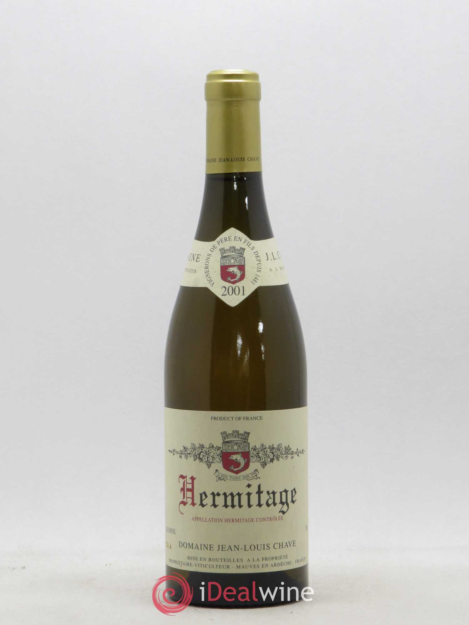 Hermitage Jean-Louis Chave 2001 - Lot de 1 bouteille - 0
