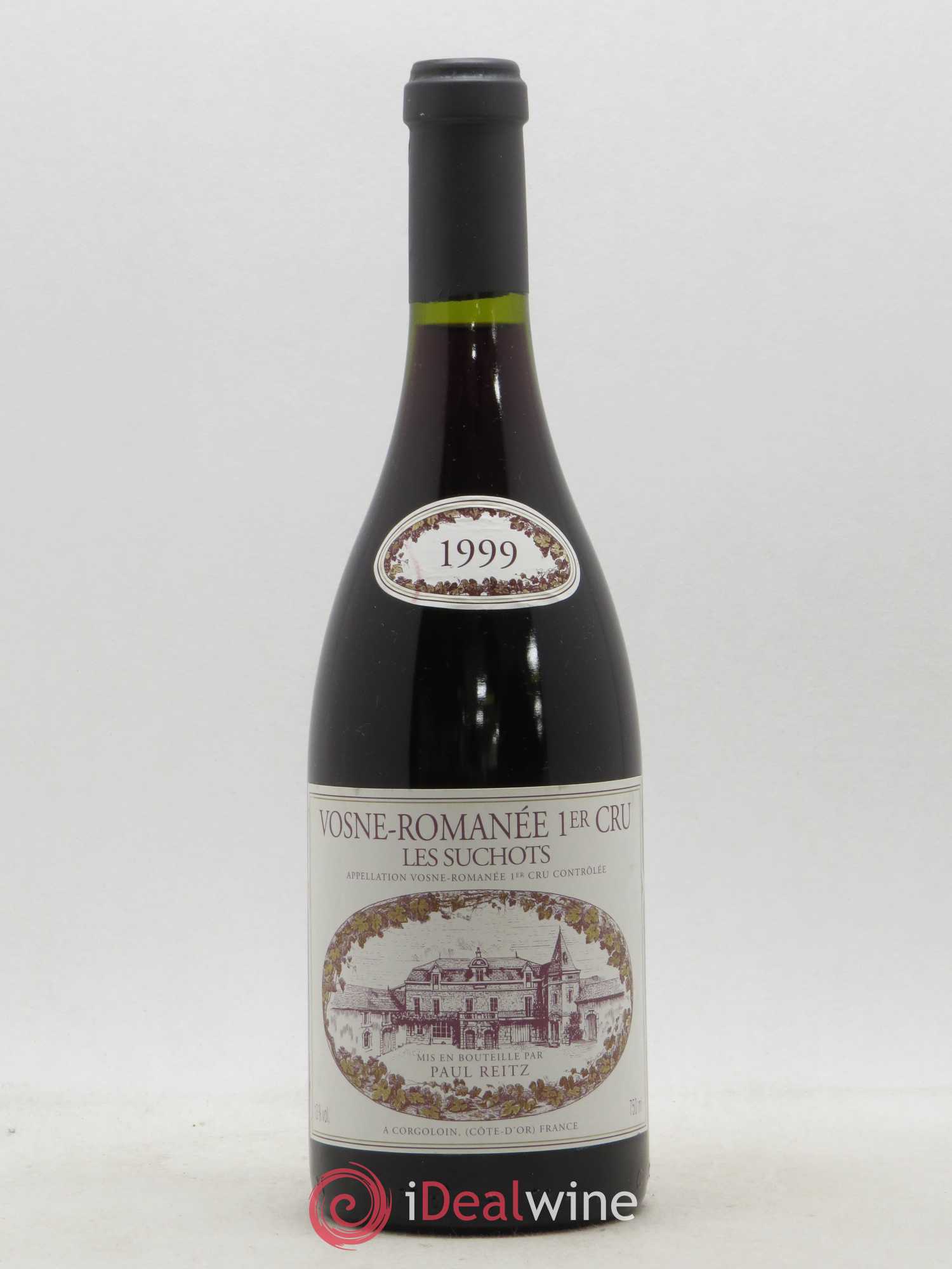 Vosne-Romanée 1er Cru Les Suchots Paul Reitx 1999 - Posten von 1 Flasche - 0