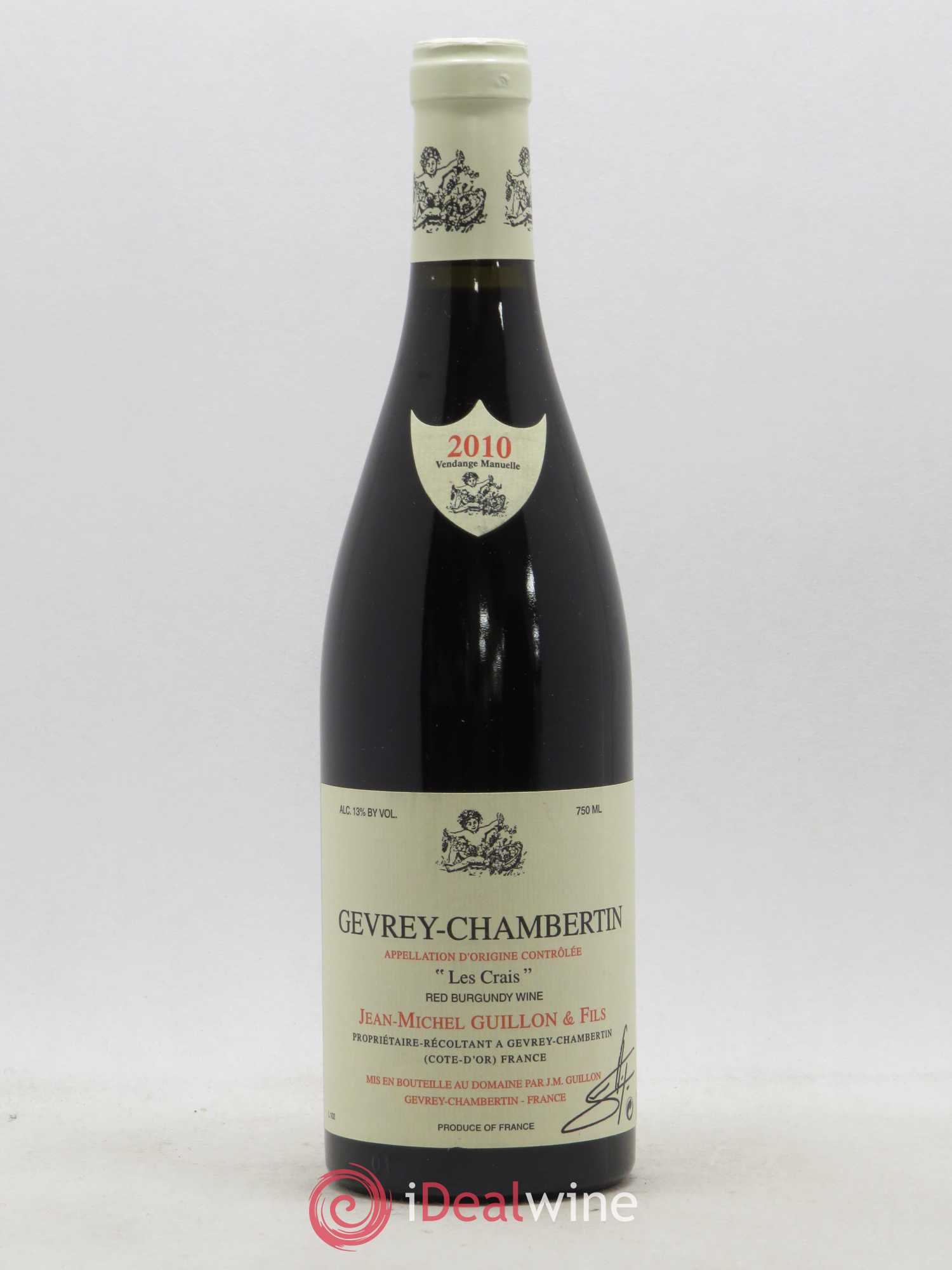 Gevrey-Chambertin Les Crais Jean-Michel Guillon 2011 - Posten von 1 Flasche - 0