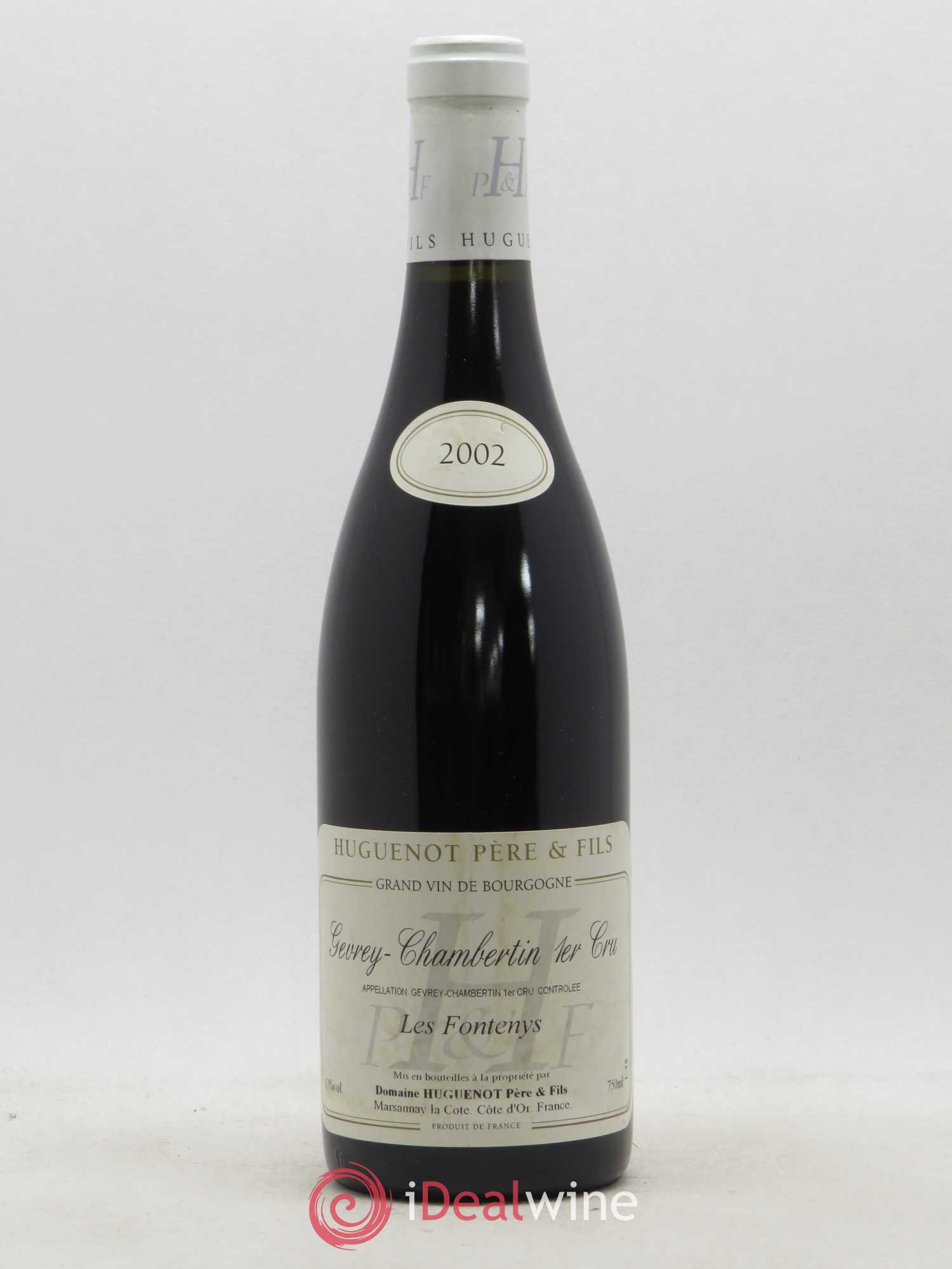 Gevrey-Chambertin 1er Cru Les Fontenys Huguenot 2002 - Posten von 1 Flasche - 0