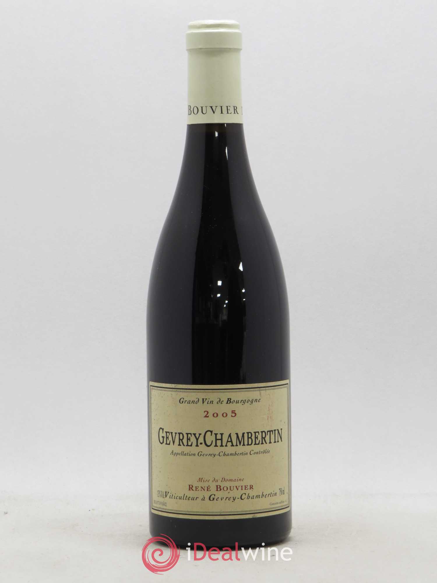 Gevrey-Chambertin René Bouvier 2005 - Lot de 1 bouteille - 0